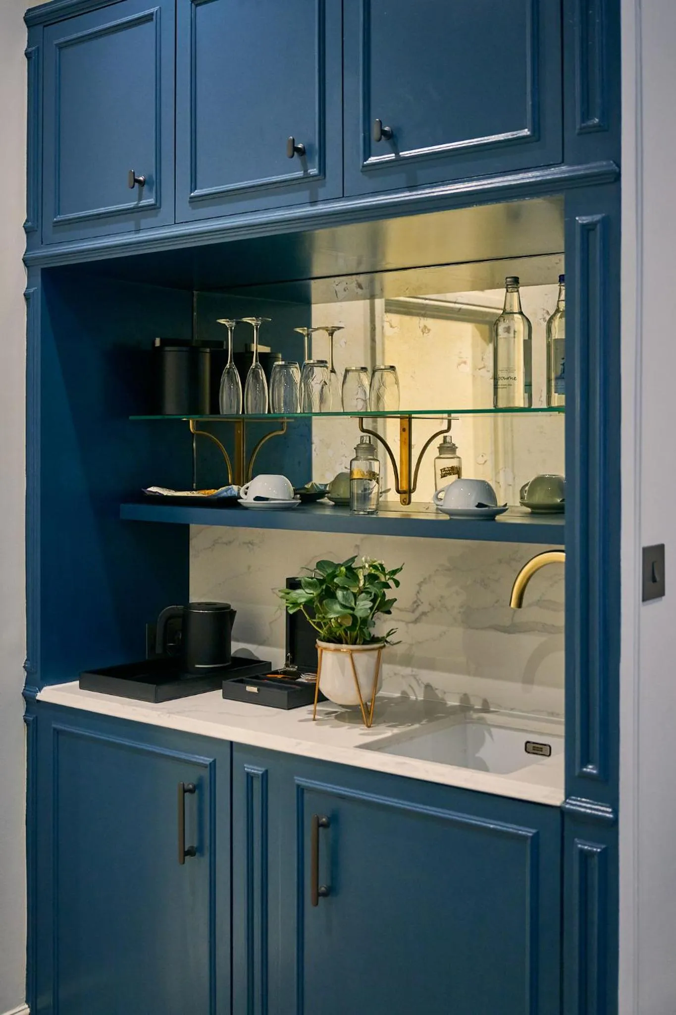 Bedroom in The Tophams Hotel