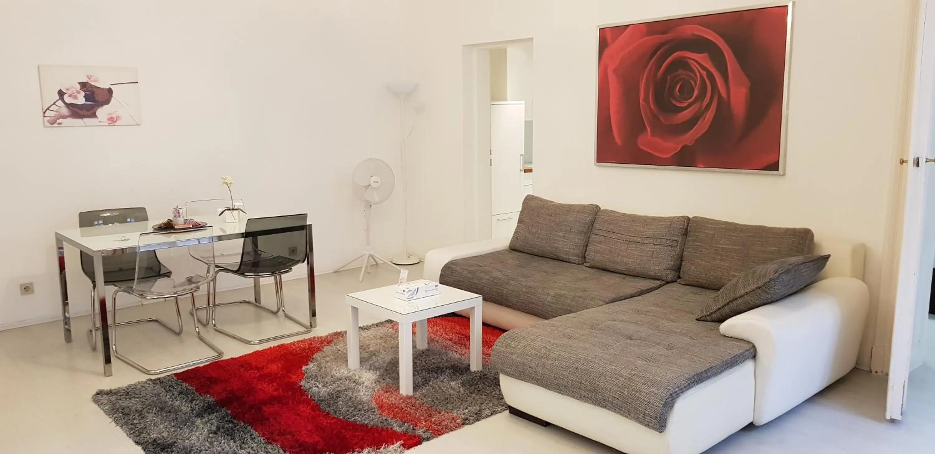 Living room in Vienna-apartment-one Schmidgasse