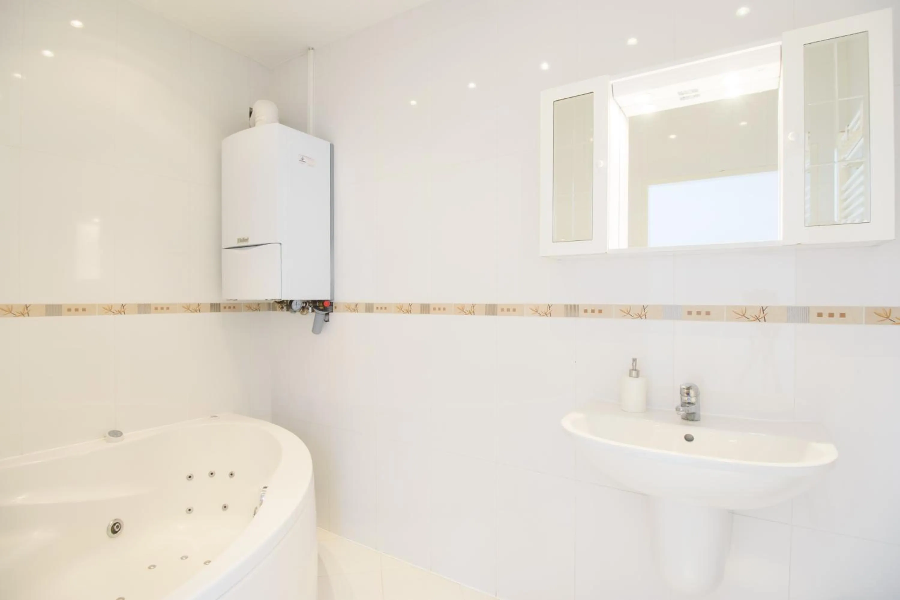 Bathroom in Vienna-apartment-one Schmidgasse