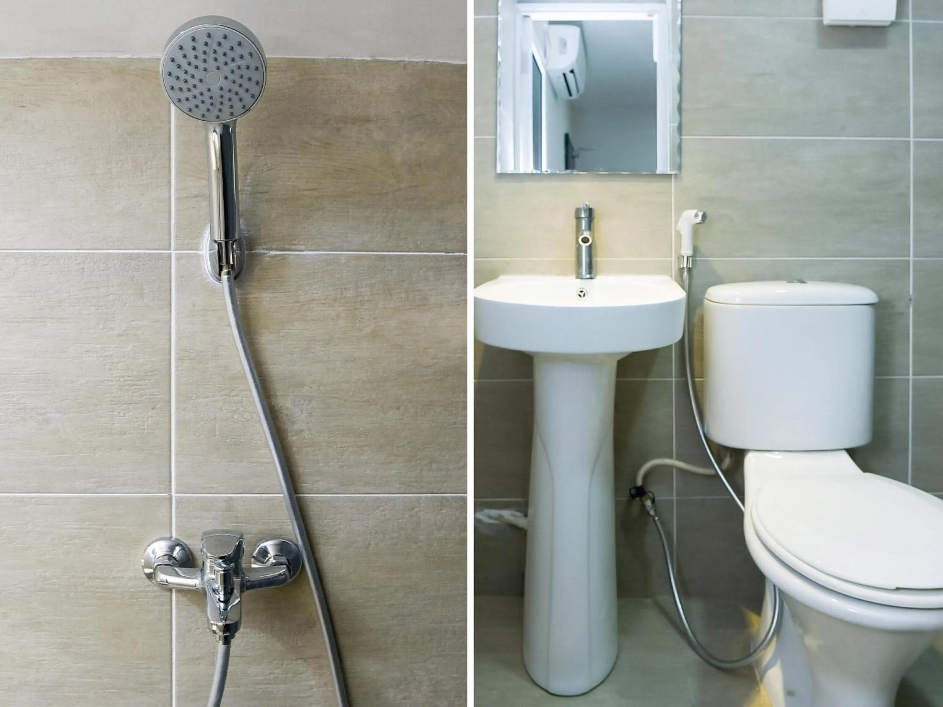 Bathroom in Hotel O La Mirina Boutique Inn