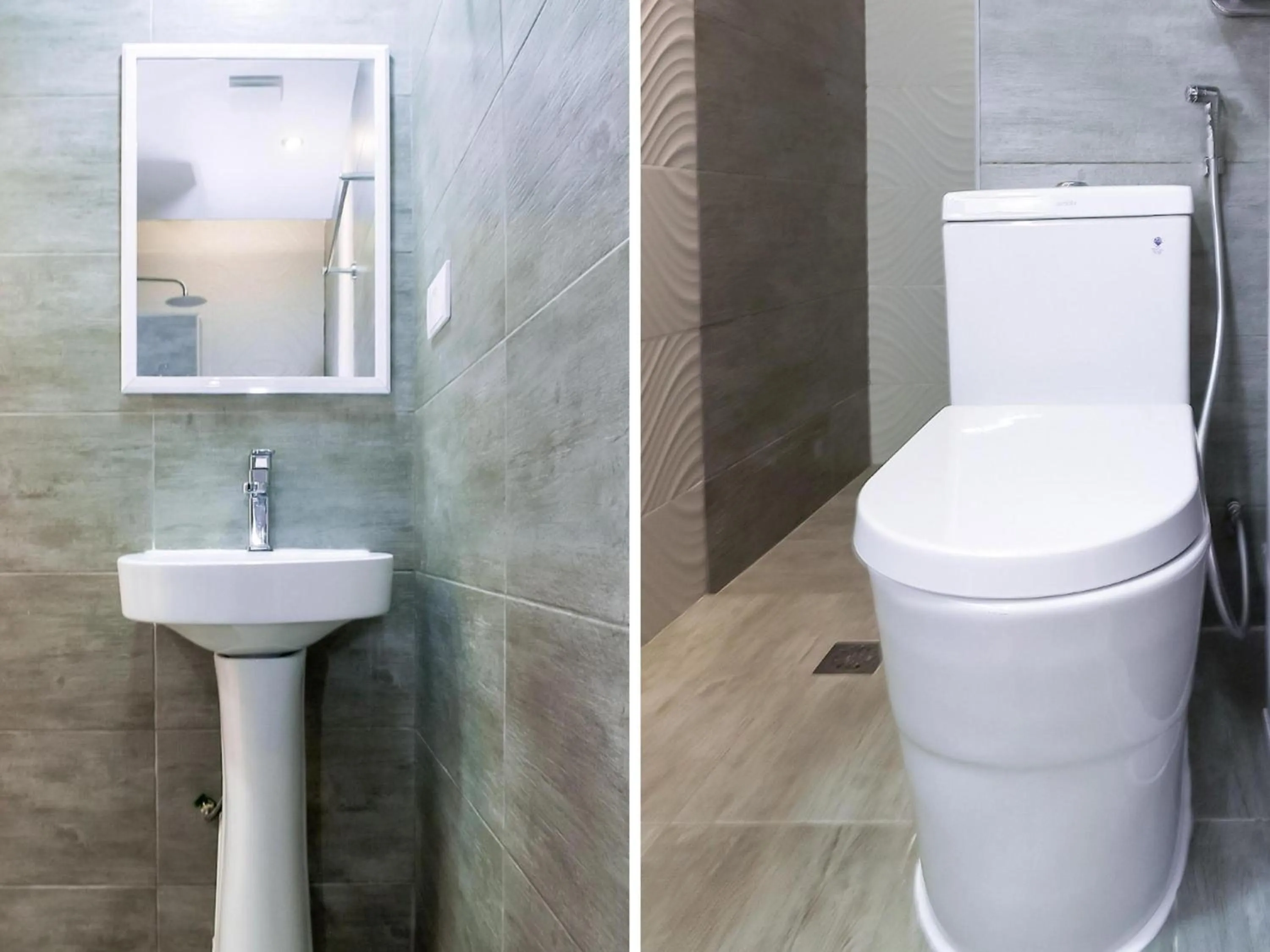 Bathroom in Hotel O La Mirina Boutique Inn