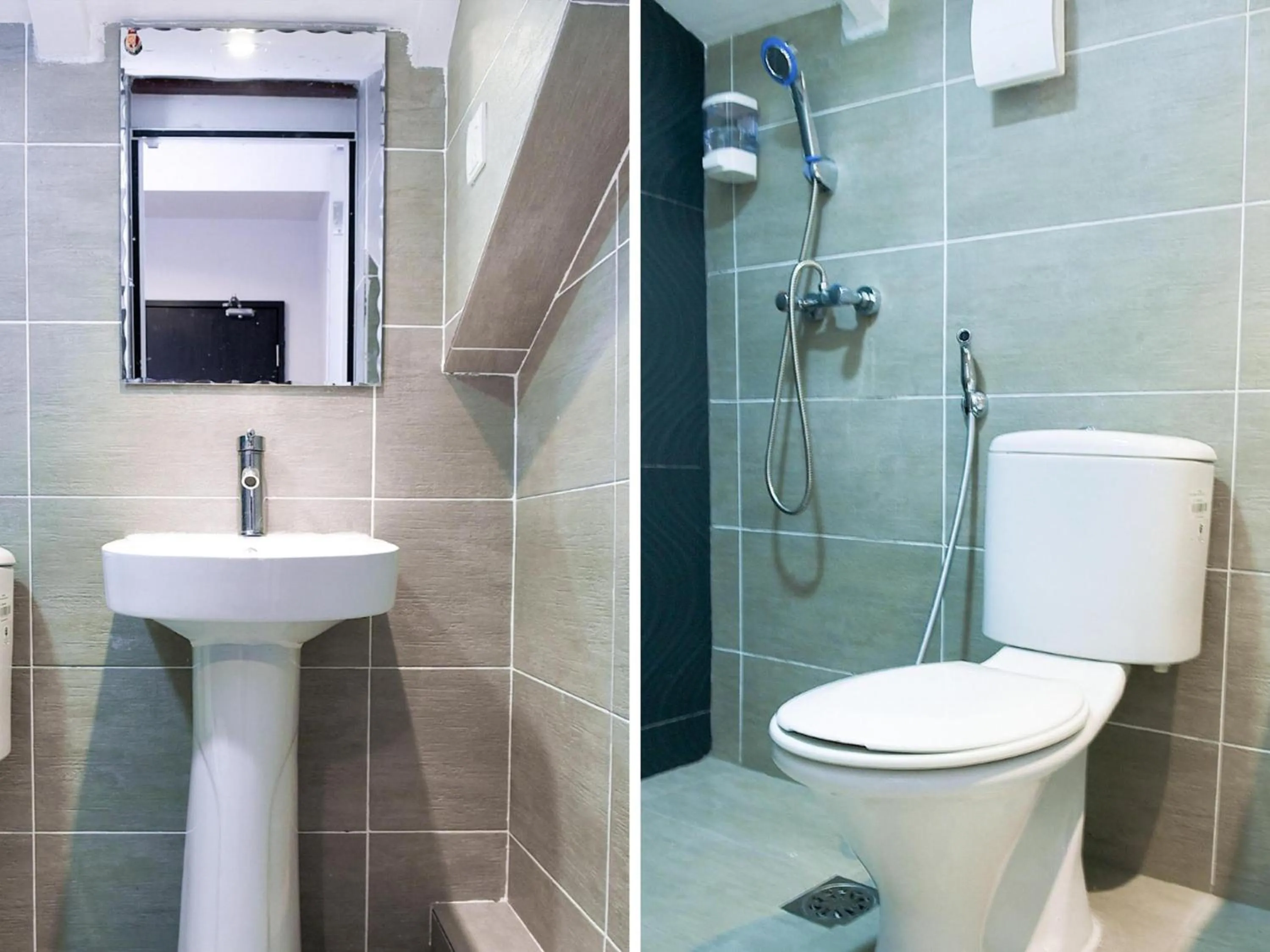 Bathroom in Hotel O La Mirina Boutique Inn