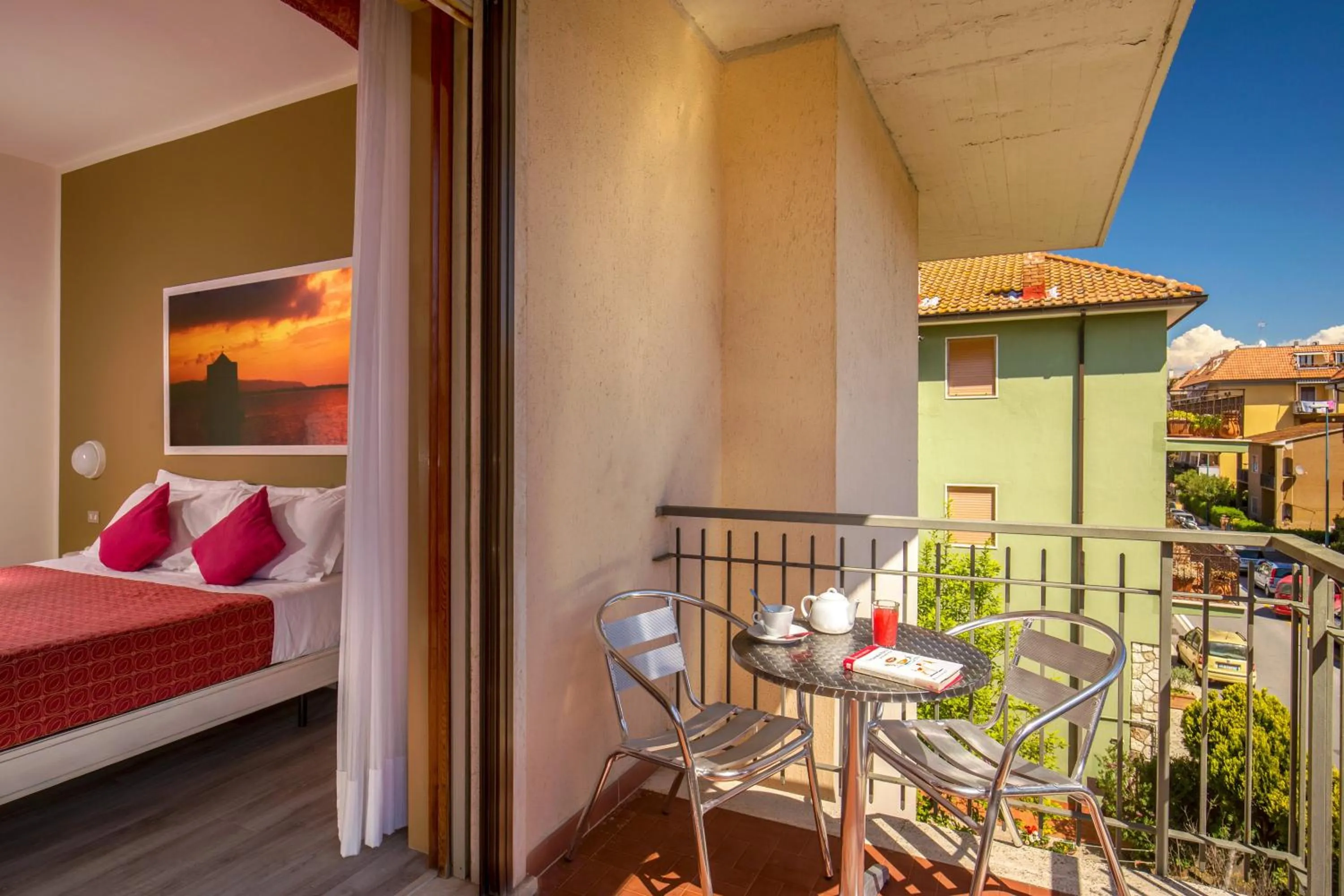Balcony/Terrace in Hotel Corallo