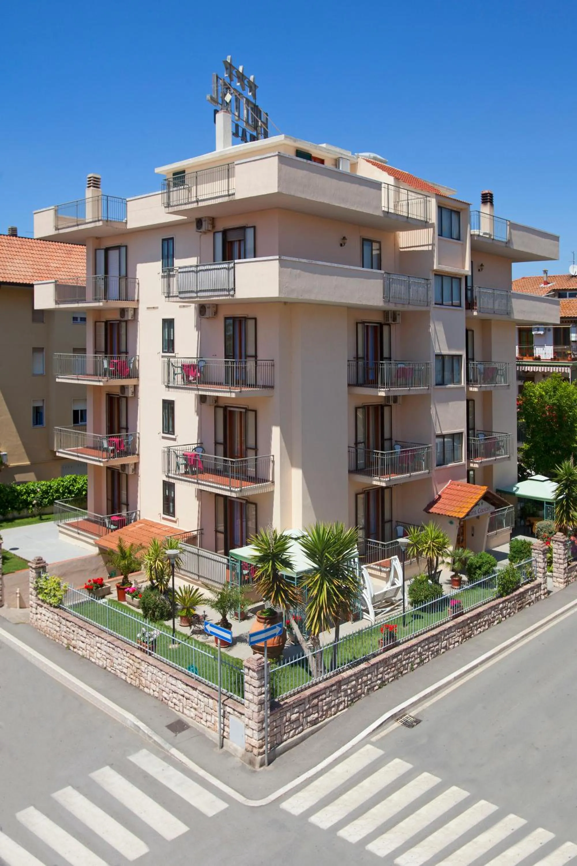 Facade/entrance in Hotel Corallo