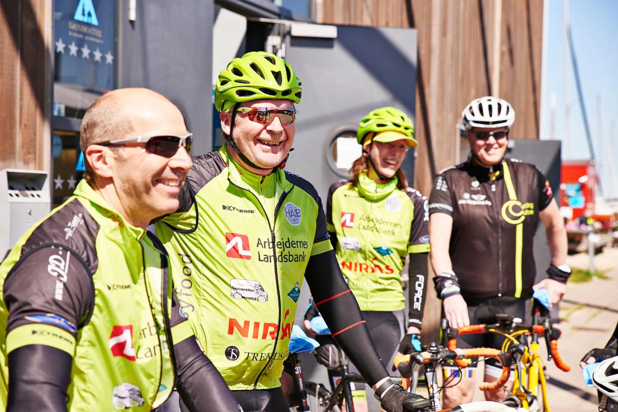 group of guests in Roskilde Danhostel