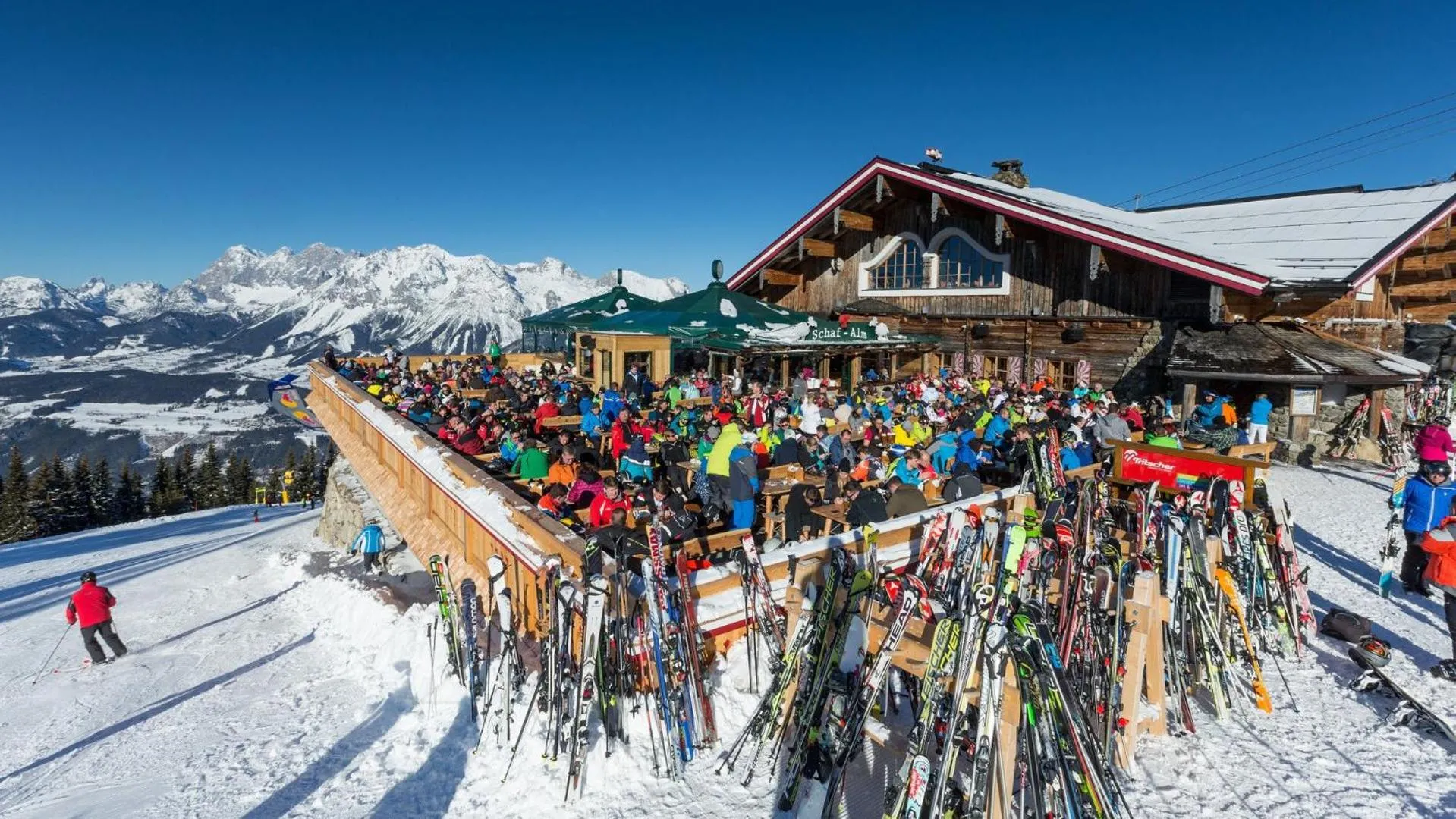 Skiing in Ridehouse