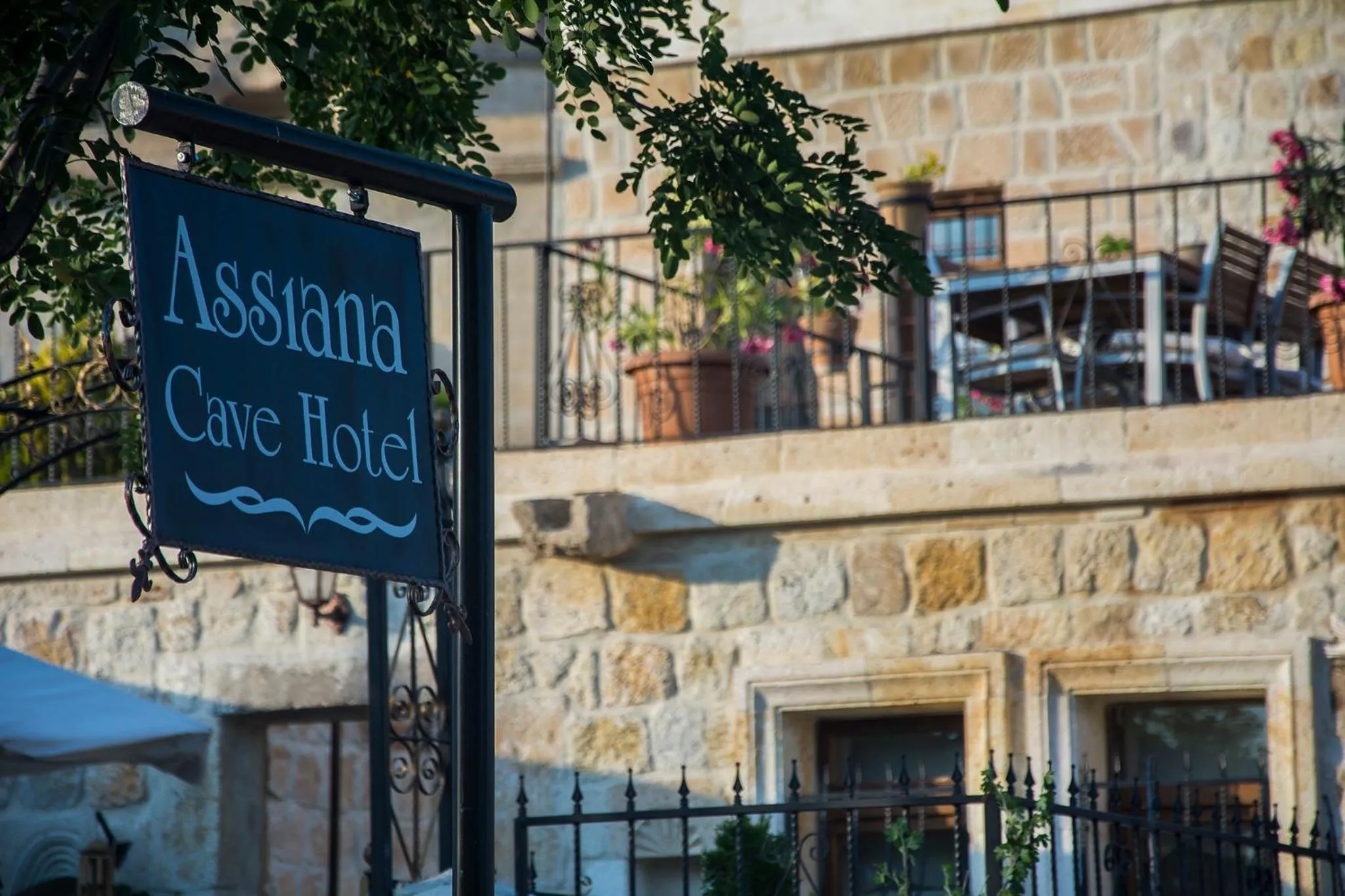 Facade/entrance in Assiana Cave Hotel