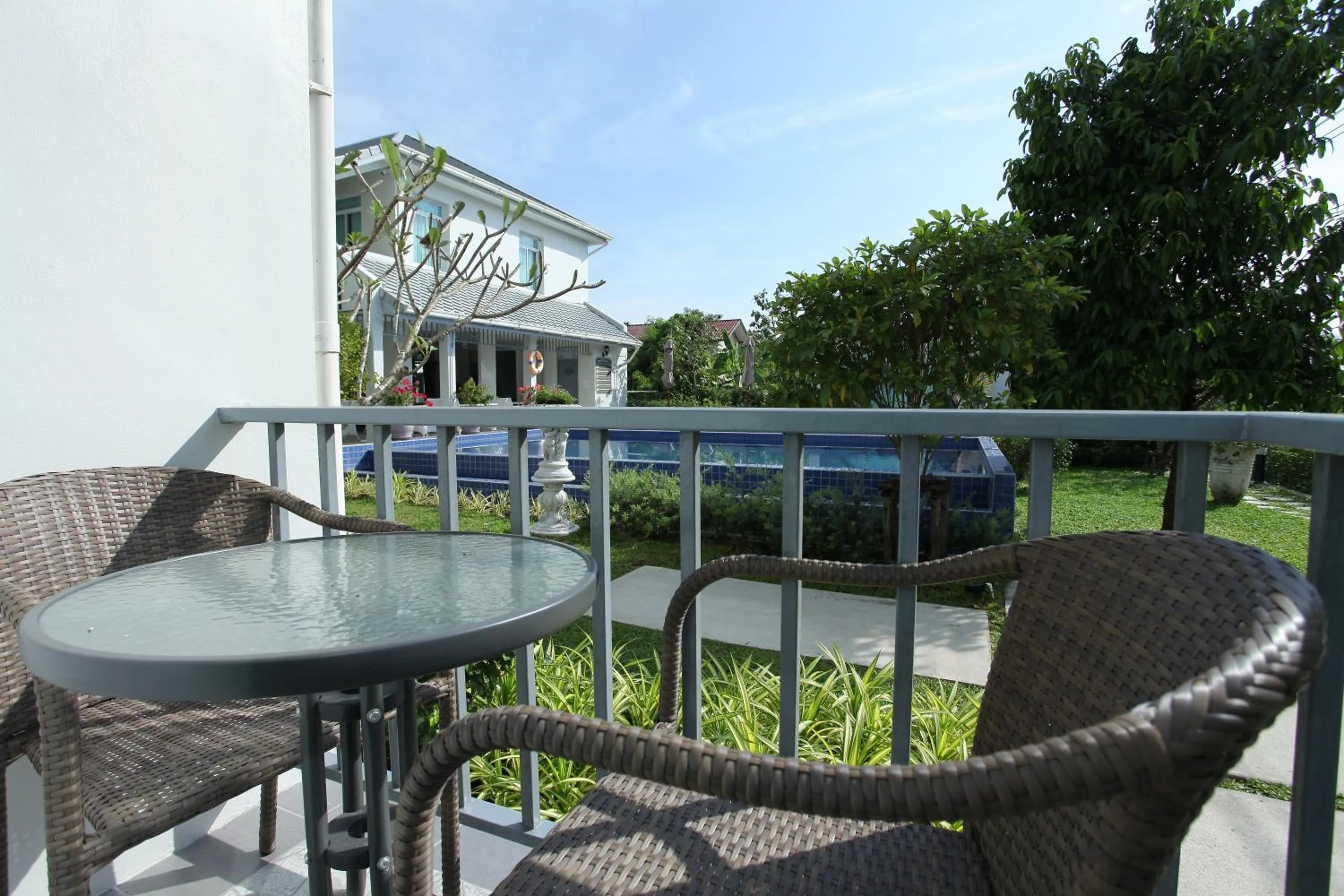 Balcony/Terrace in Villa Amphawa
