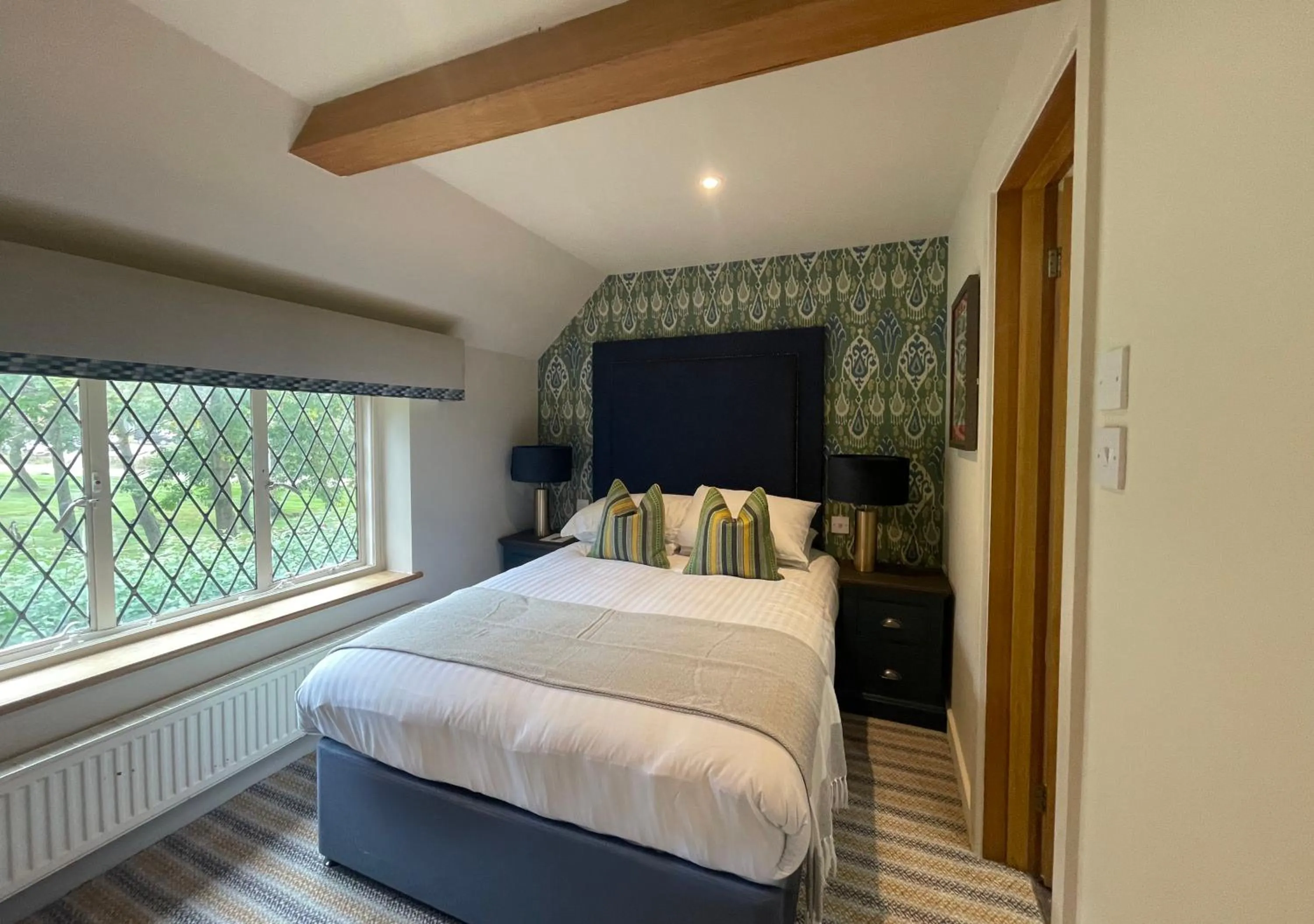 Bedroom, Bed in Great Hallingbury Manor & Lodges London Stansted