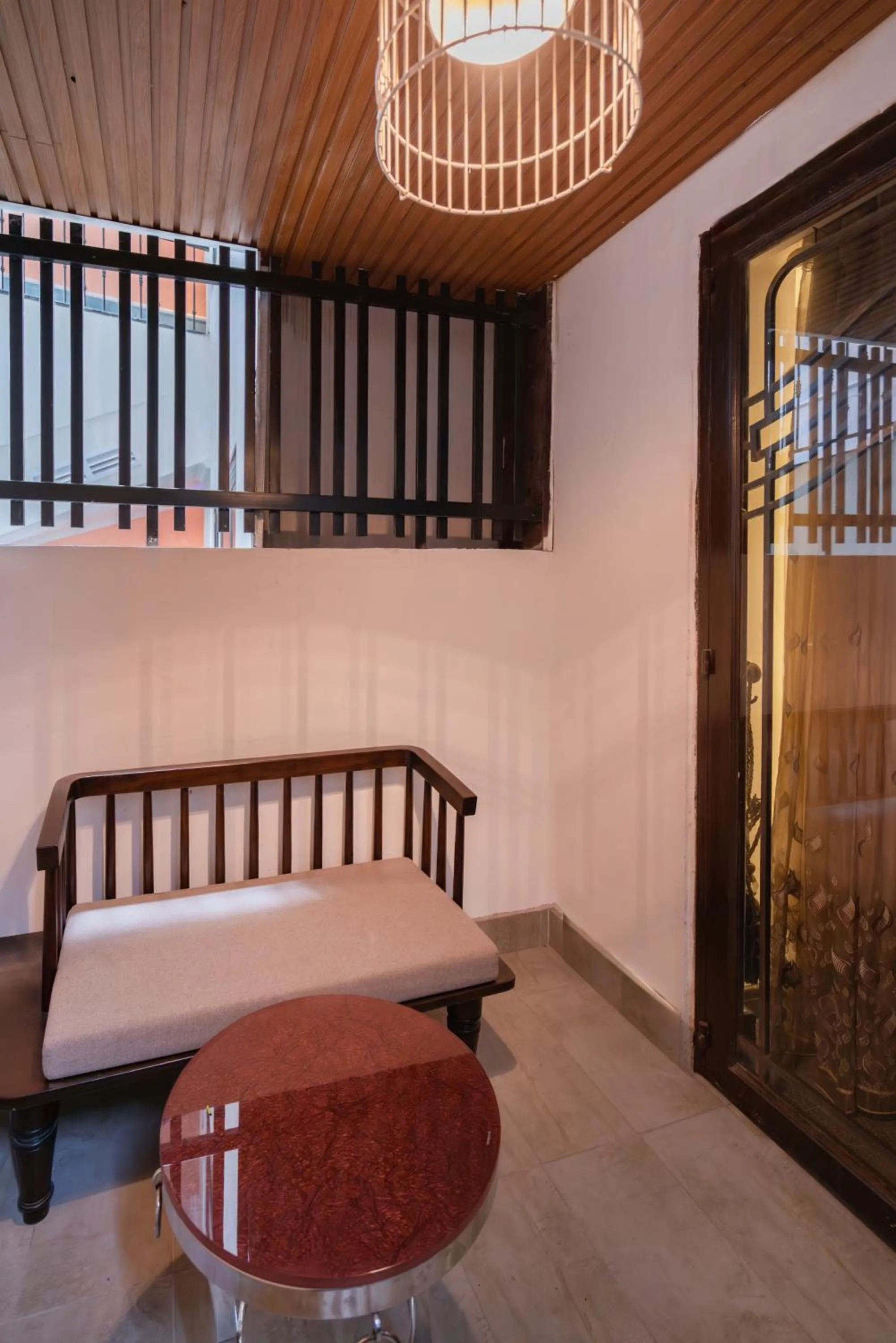 Seating area in A&EM Phan Boi Chau