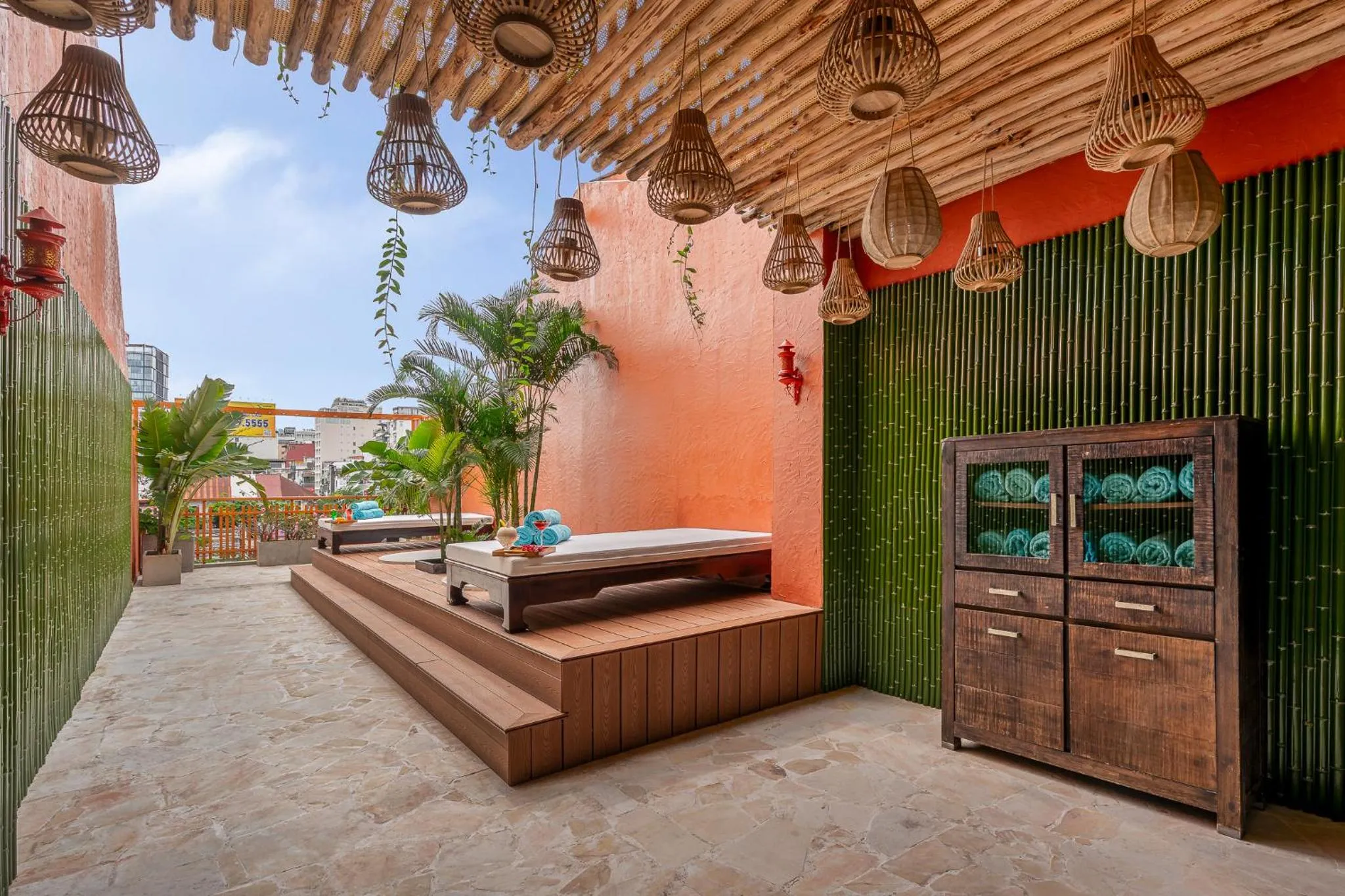 Swimming pool in A&EM Phan Boi Chau