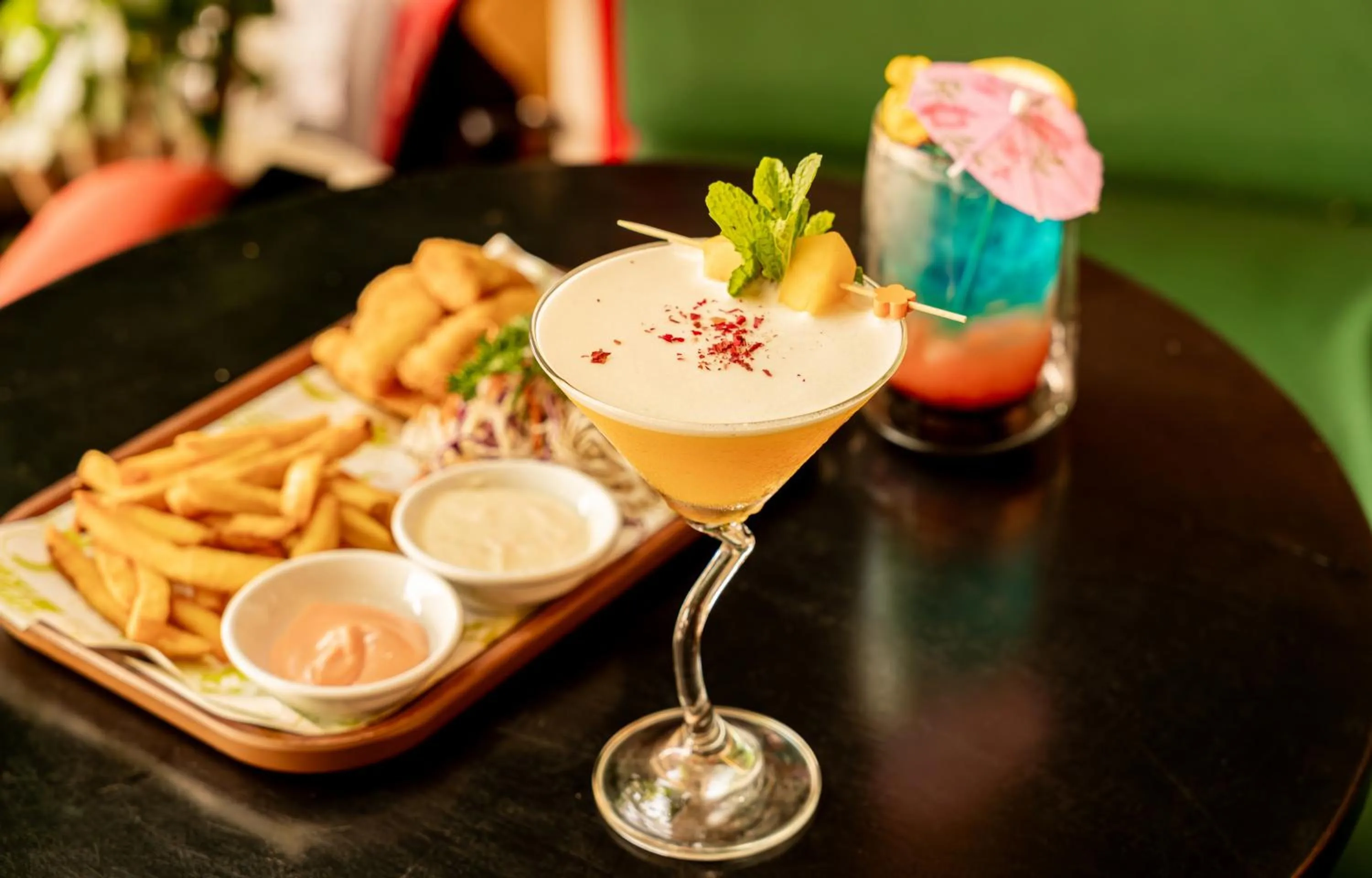 Food and drinks in A&EM Phan Boi Chau