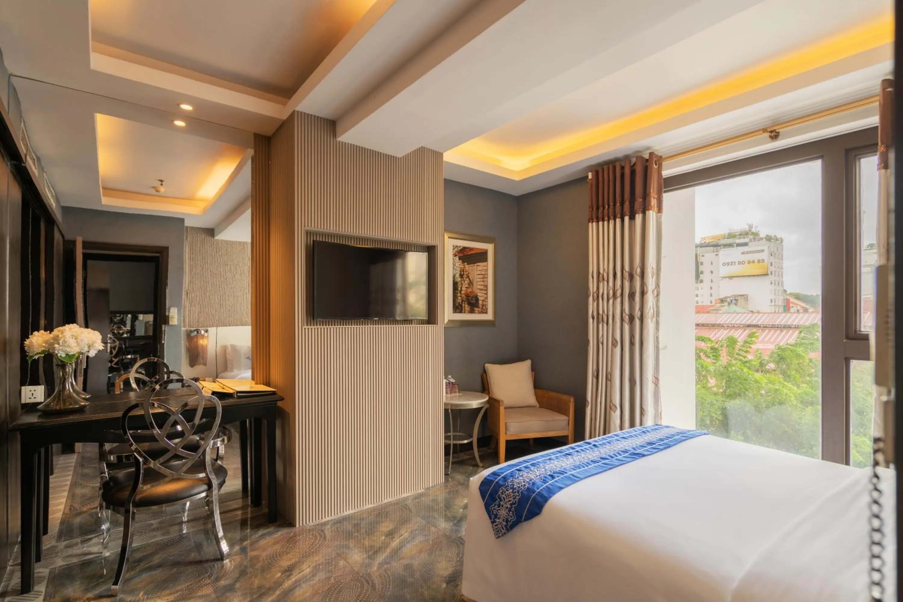 Bed in A&EM Phan Boi Chau