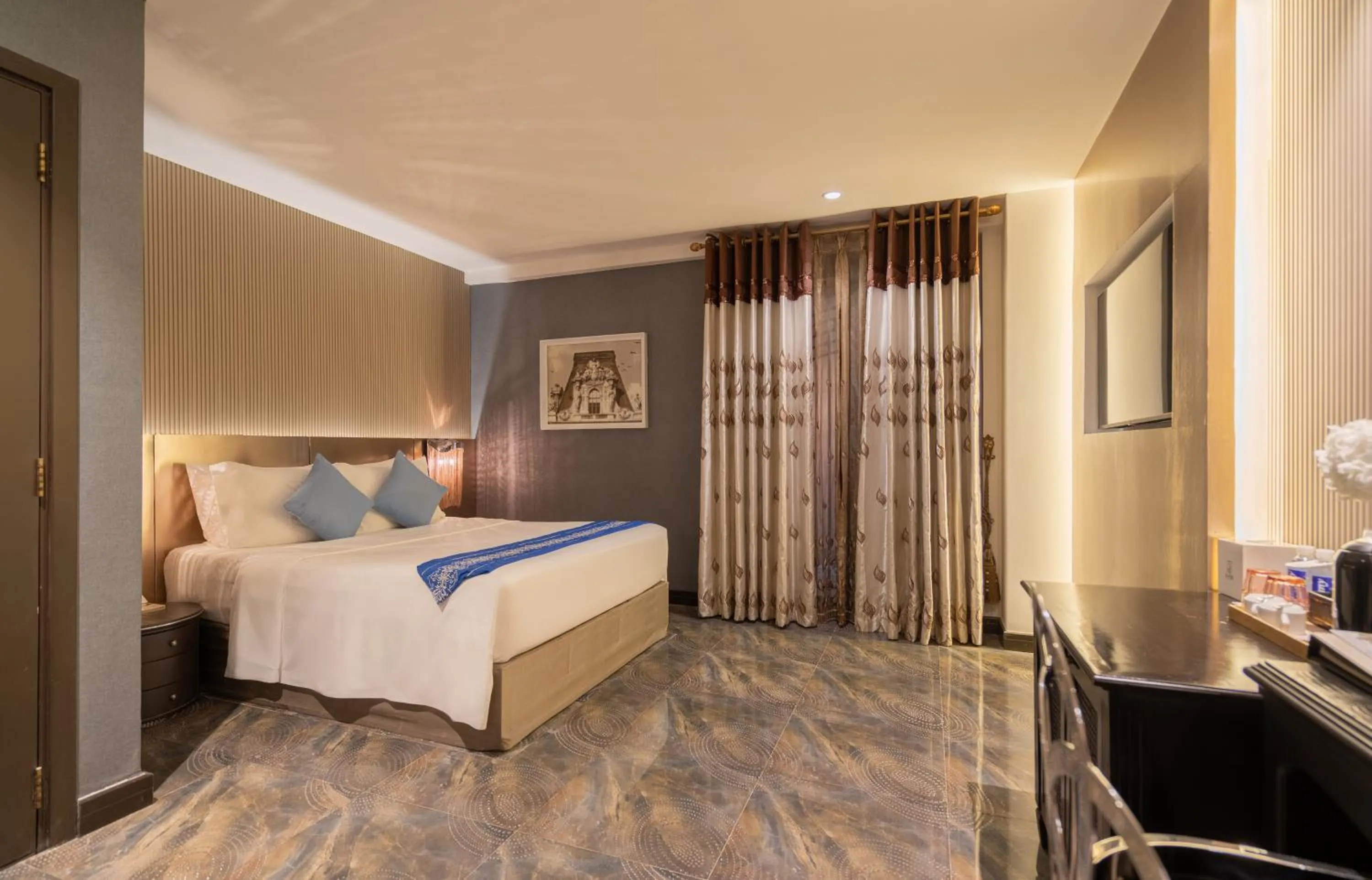 Bed in A&EM Phan Boi Chau