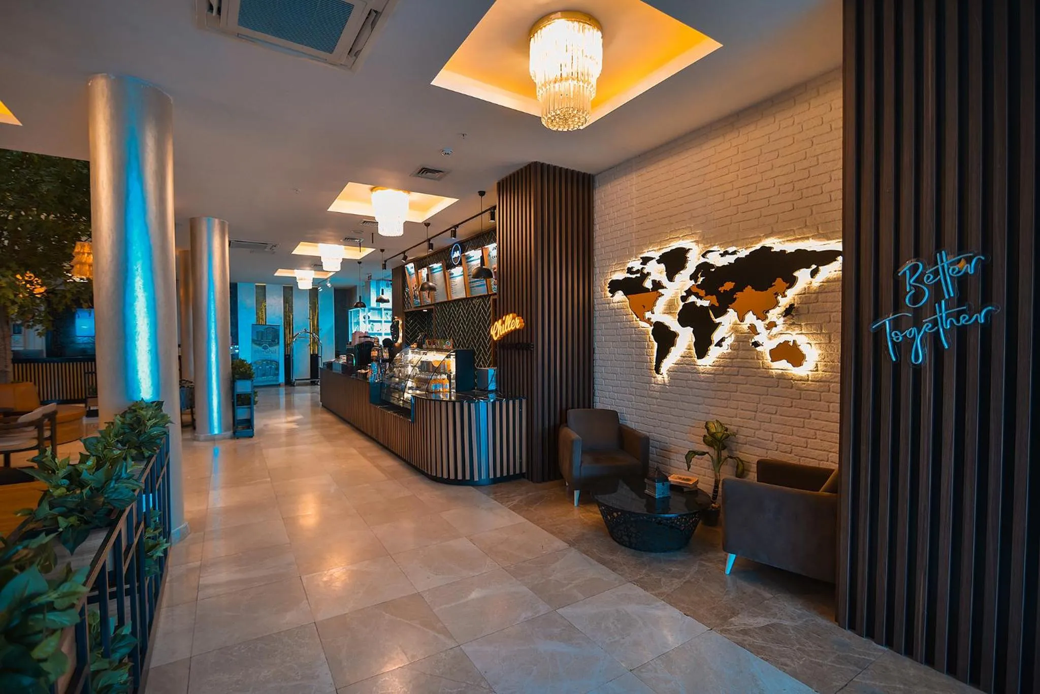 Lobby or reception in Royal Comfort Hotel