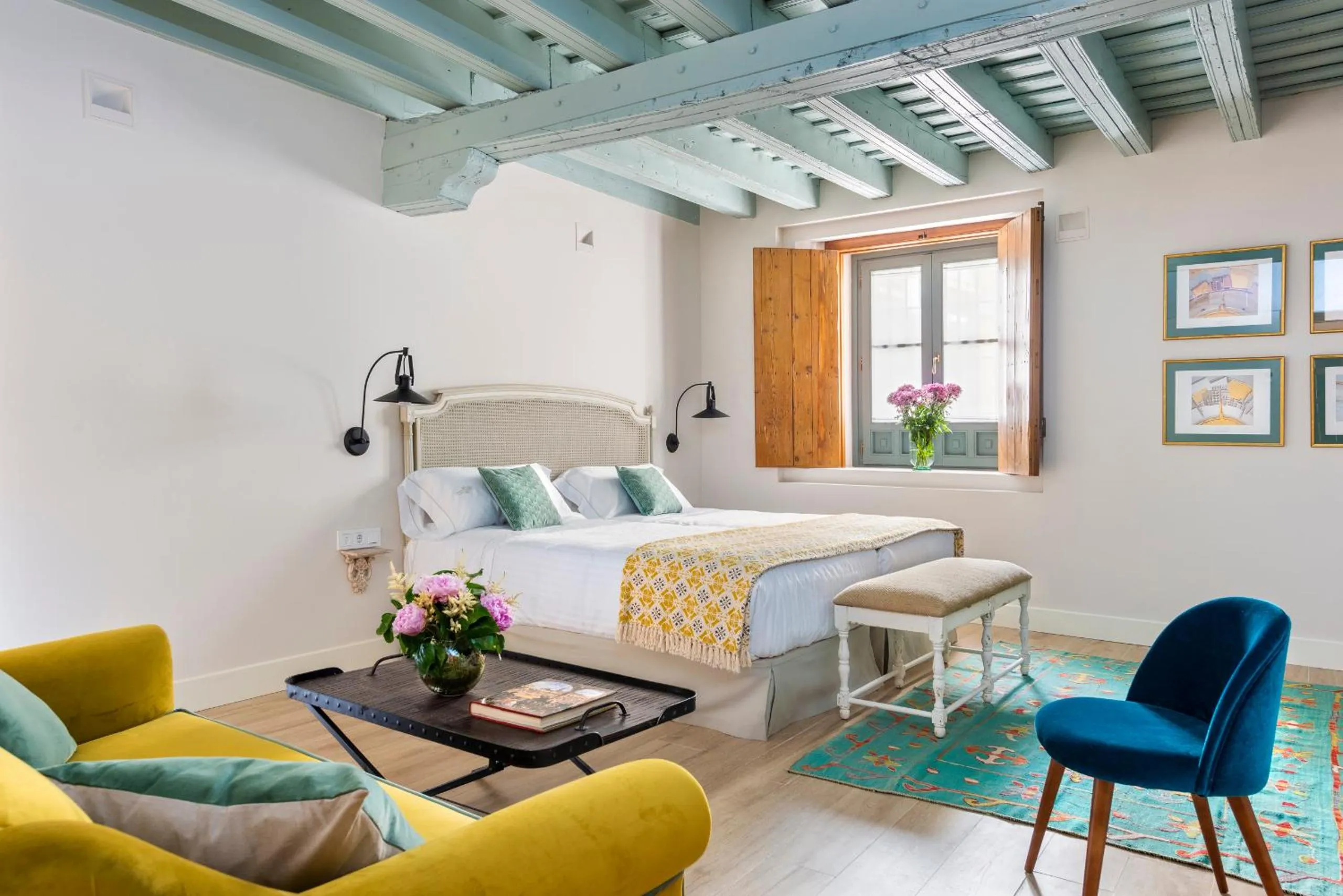 Photo of the whole room in Palacio Bucarelli