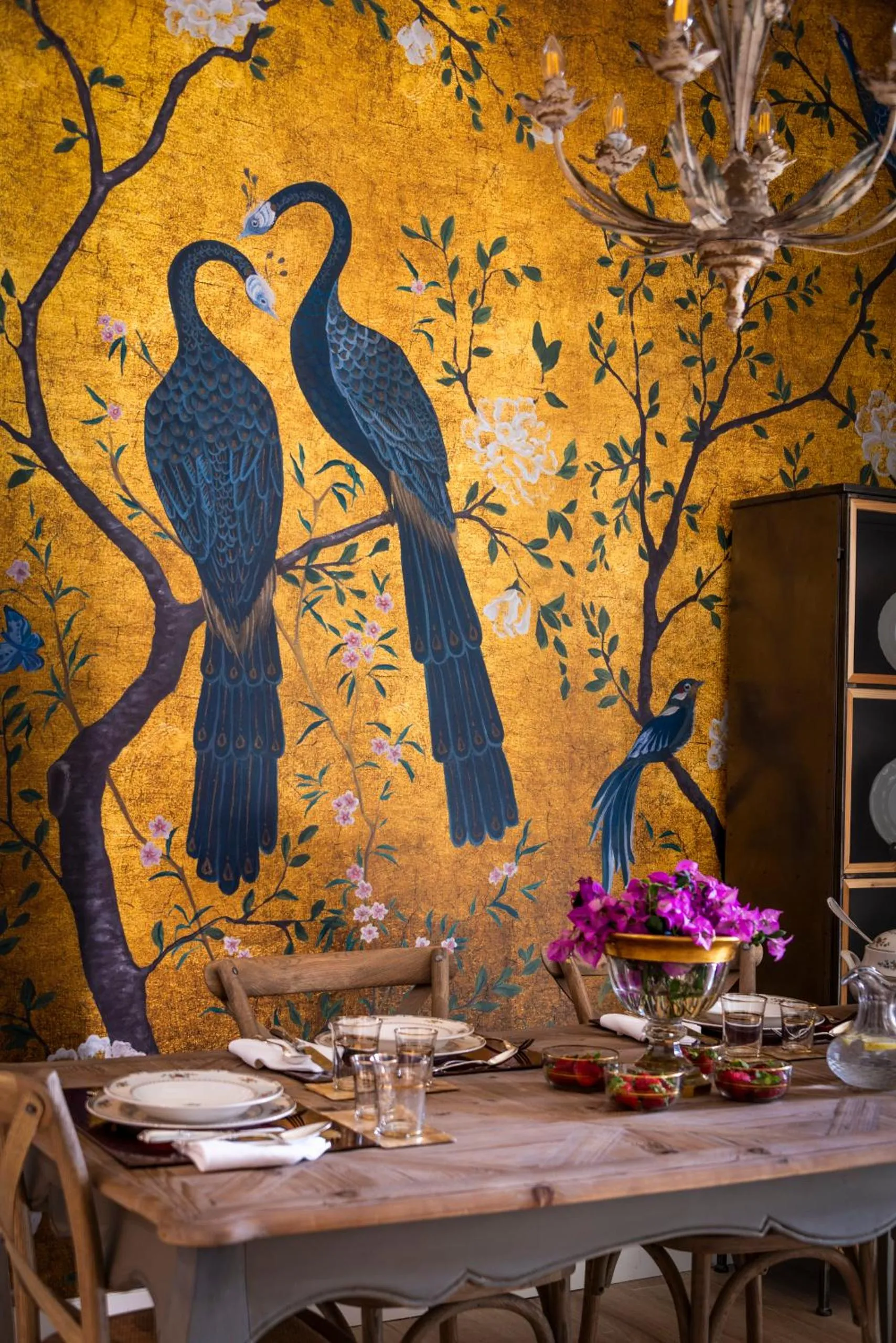 Dining area in Palacio Bucarelli