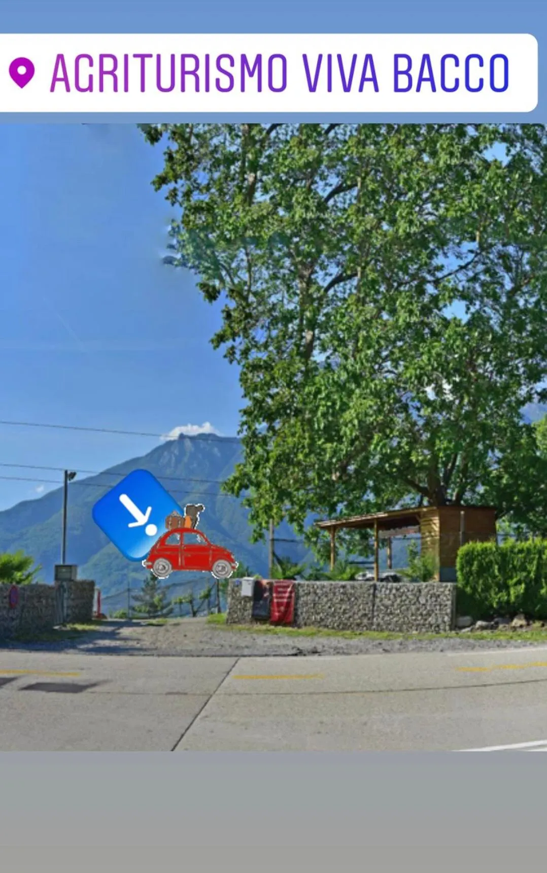 Facade/entrance in Viva Bacco