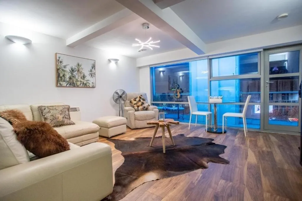 Living room in Live in Leeds Millenium Square Apartment
