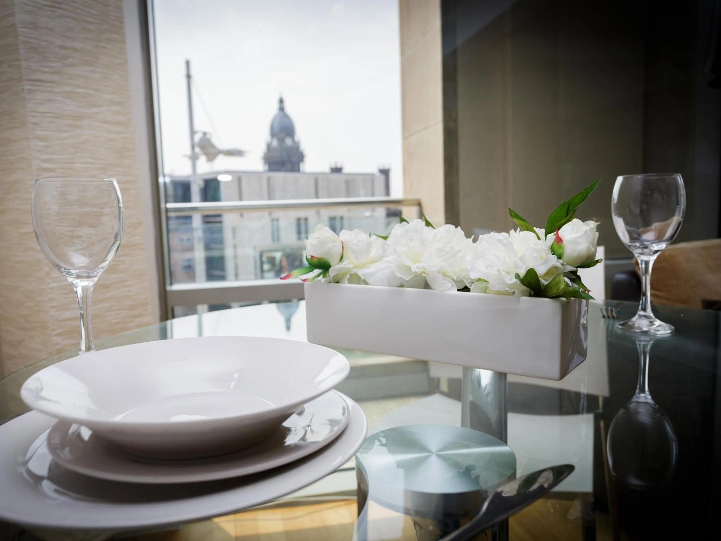 View (from property/room) in Live in Leeds Millenium Square Apartment