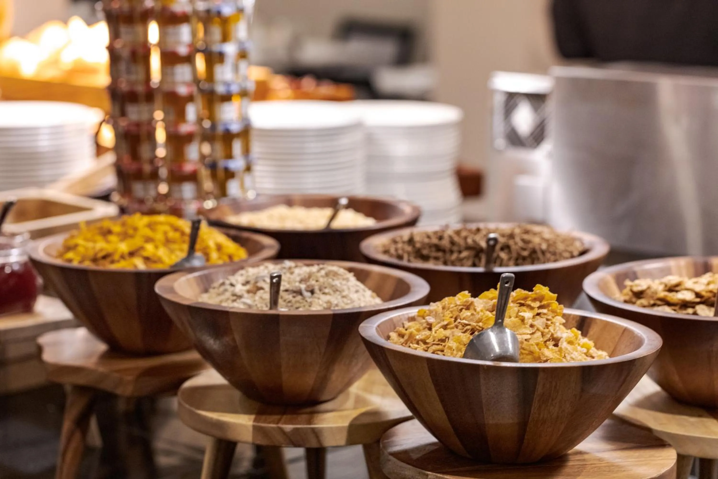 Dining area in Hilton London Paddington