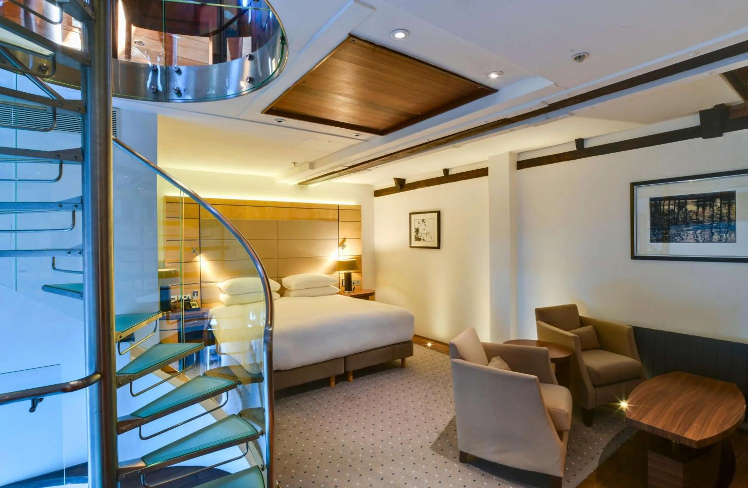 Living room in Hilton London Paddington