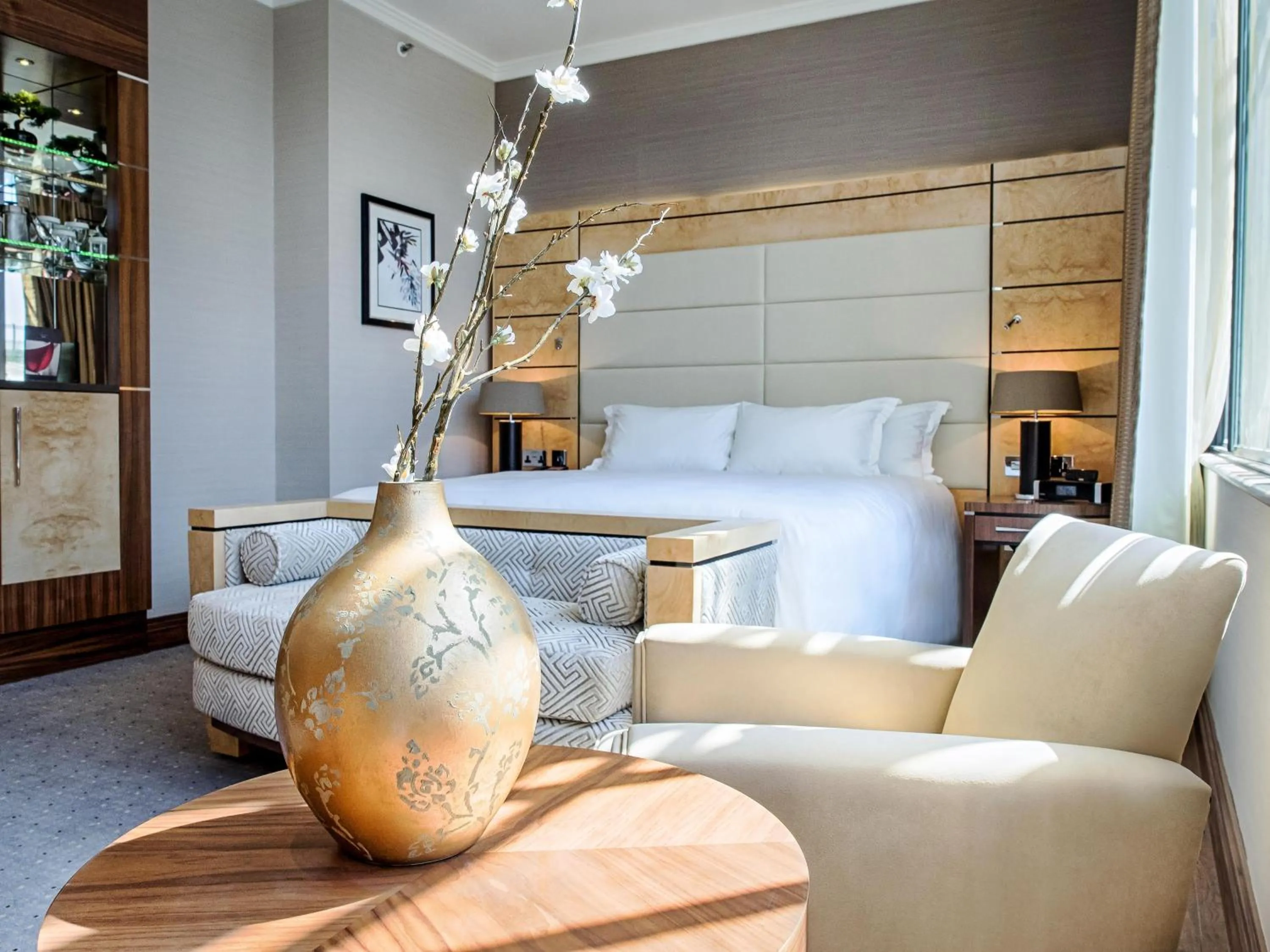 Bed in Hilton London Paddington