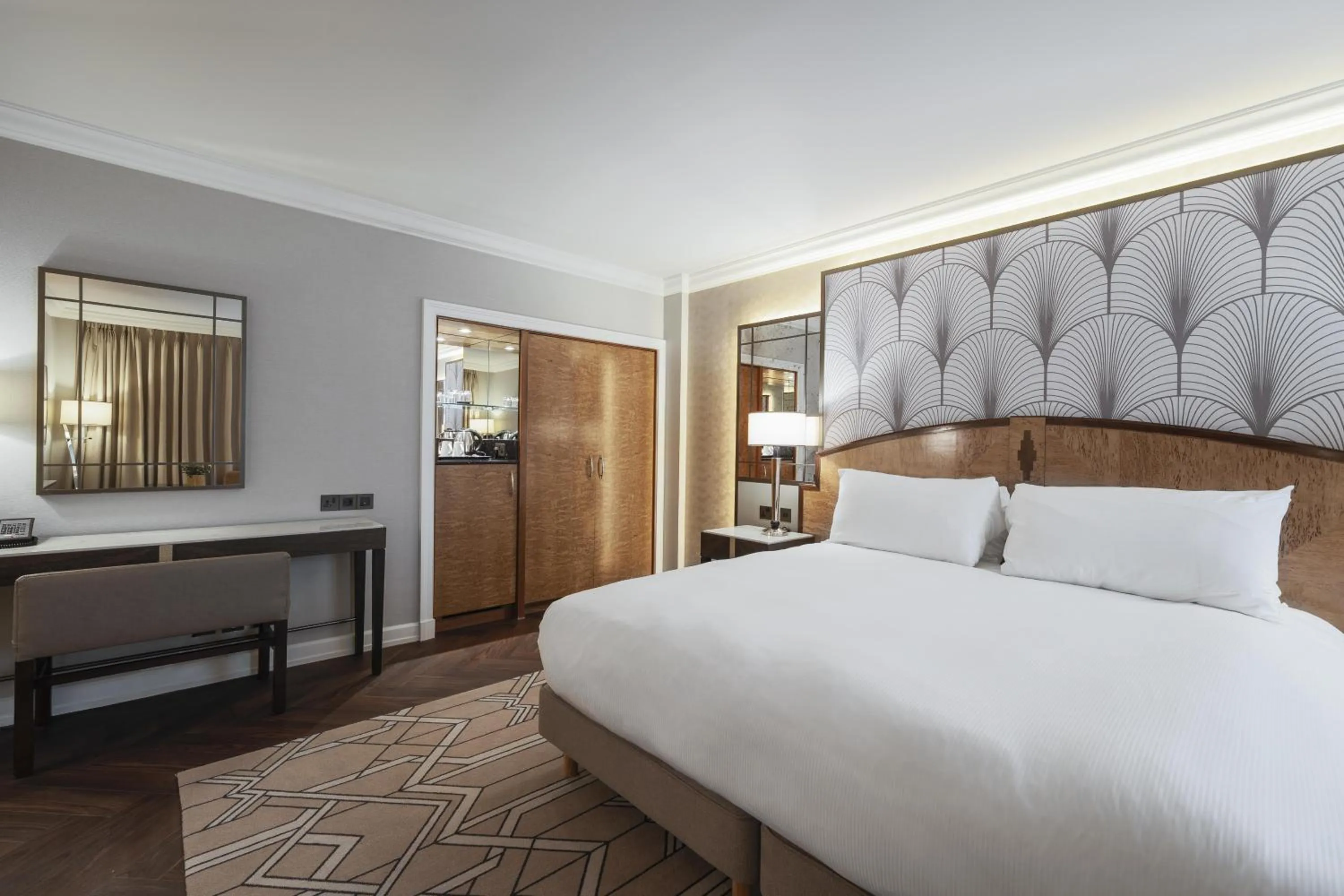 Bed in Hilton London Paddington