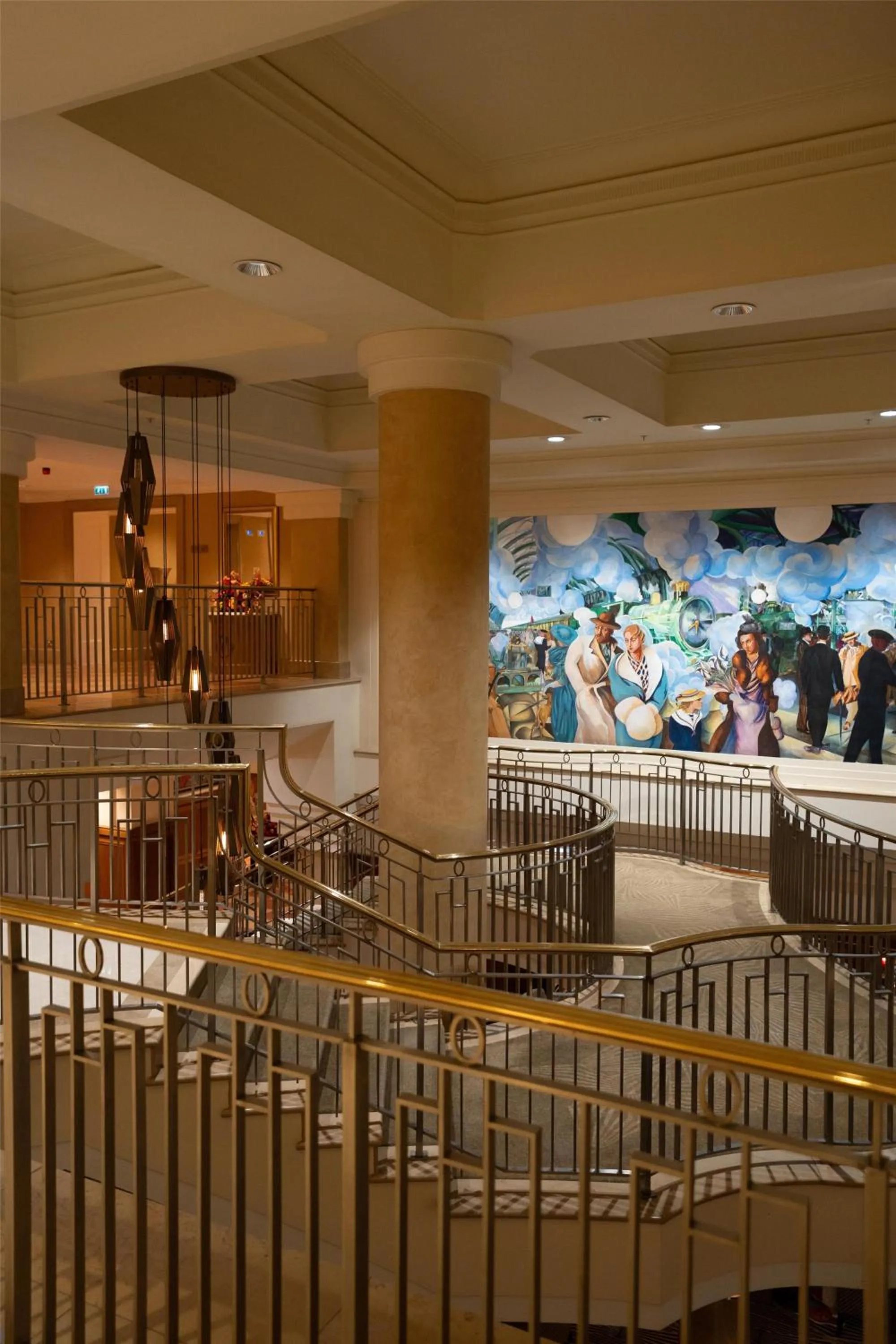 Lobby or reception in Hilton London Paddington