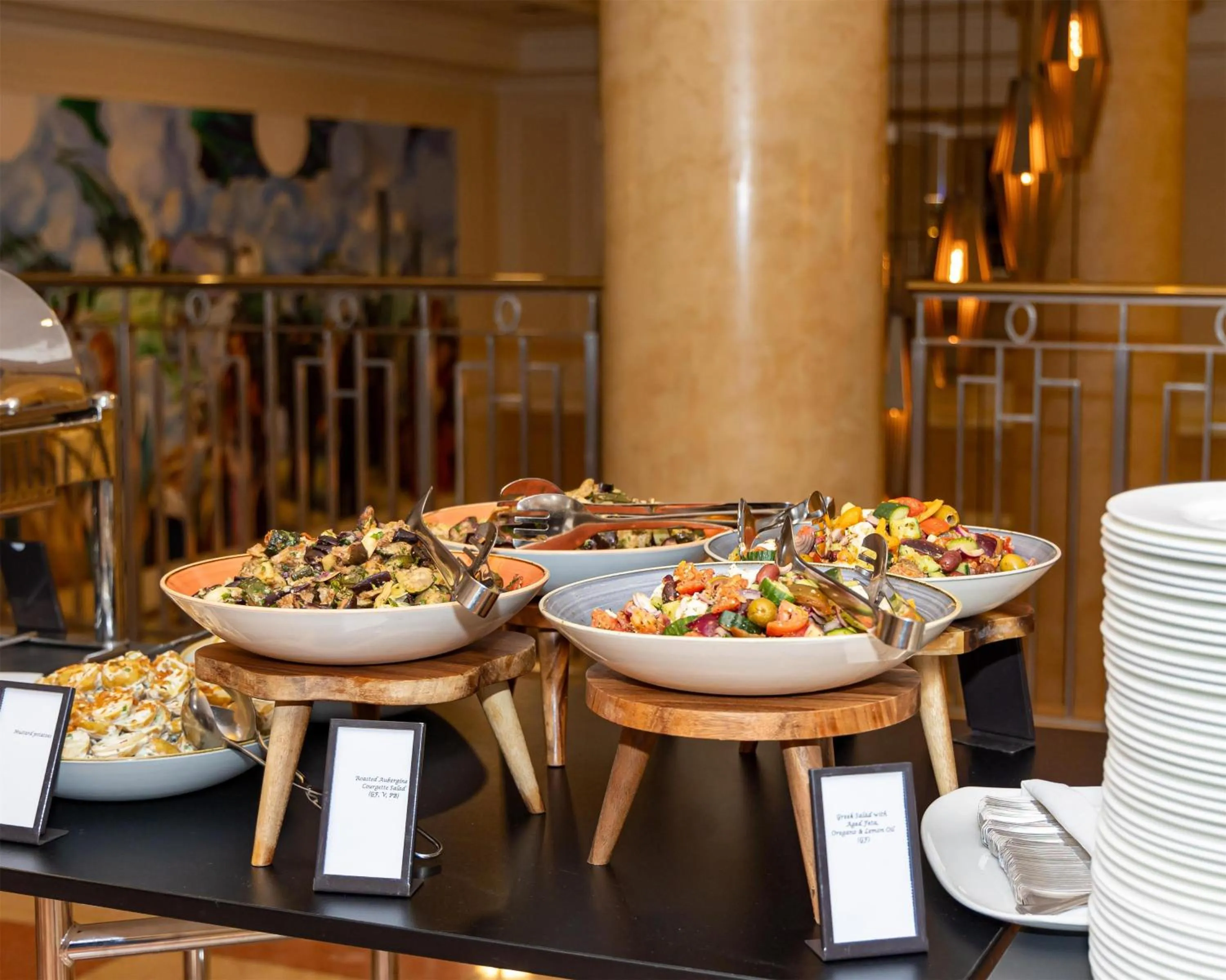 Dining area in Hilton London Paddington