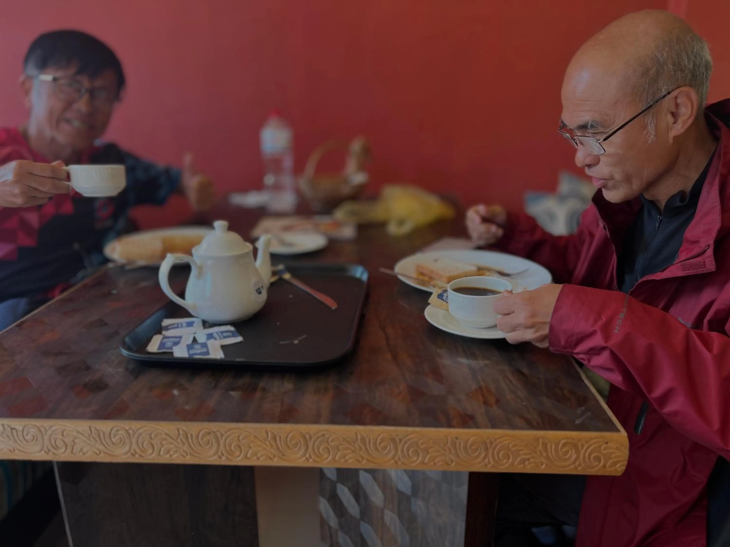 People in Hotel Crescent