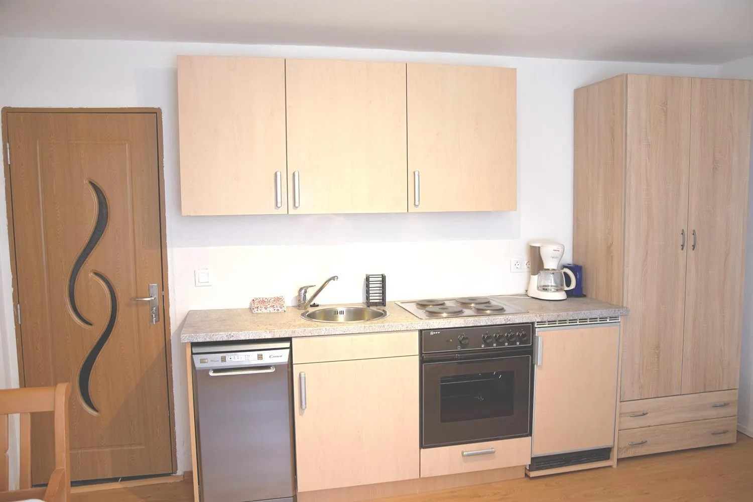 Kitchen or kitchenette in Hotel-Gasthof Restaurant Murblick