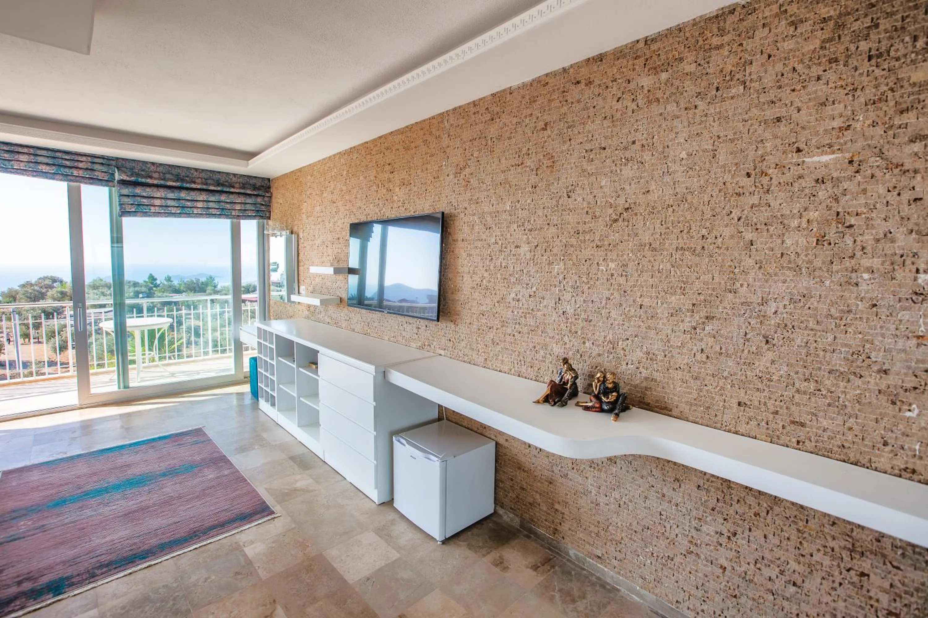 Floor plan in Infinity Villa Kalkan