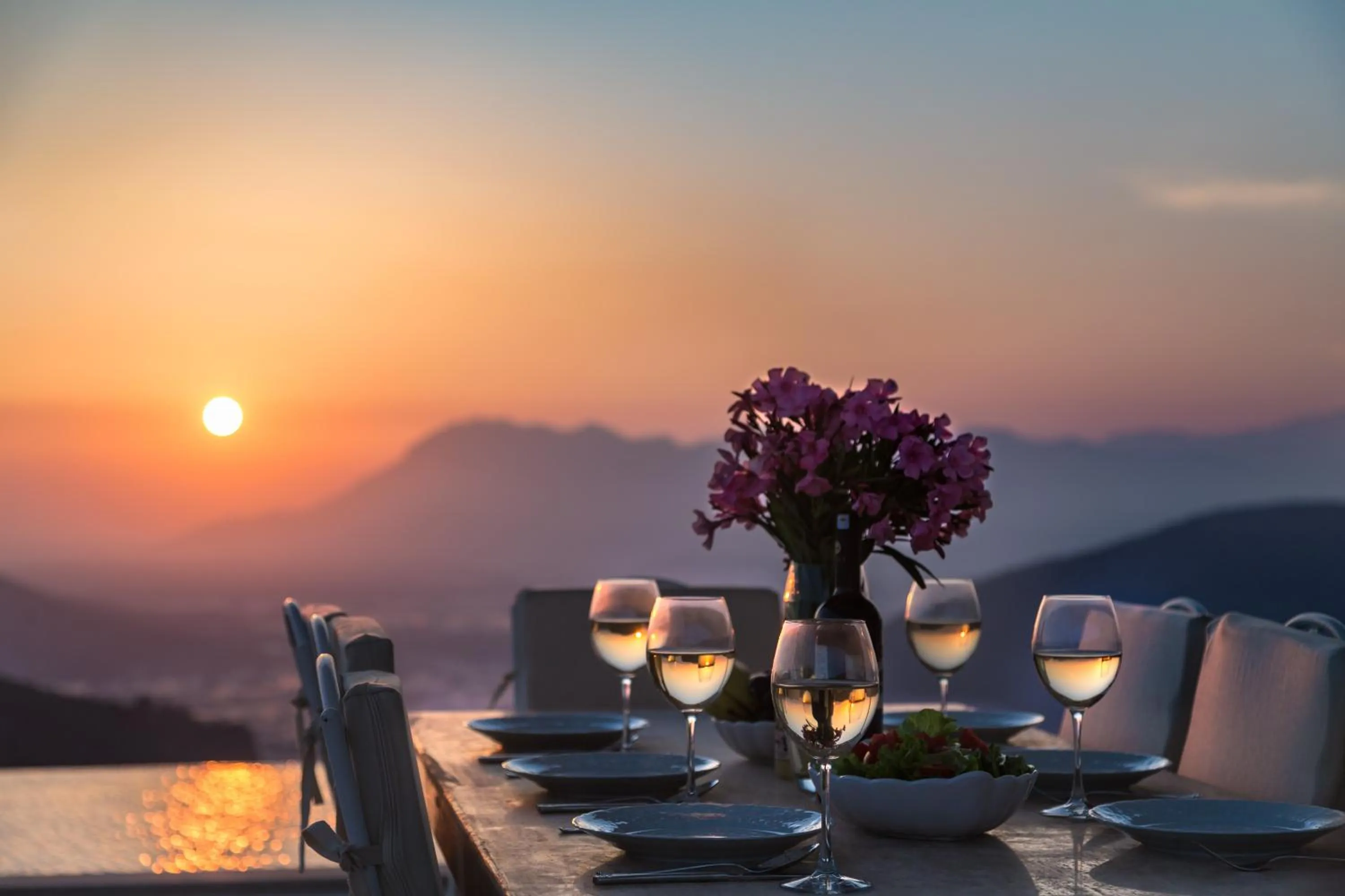 Balcony/Terrace in Infinity Villa Kalkan