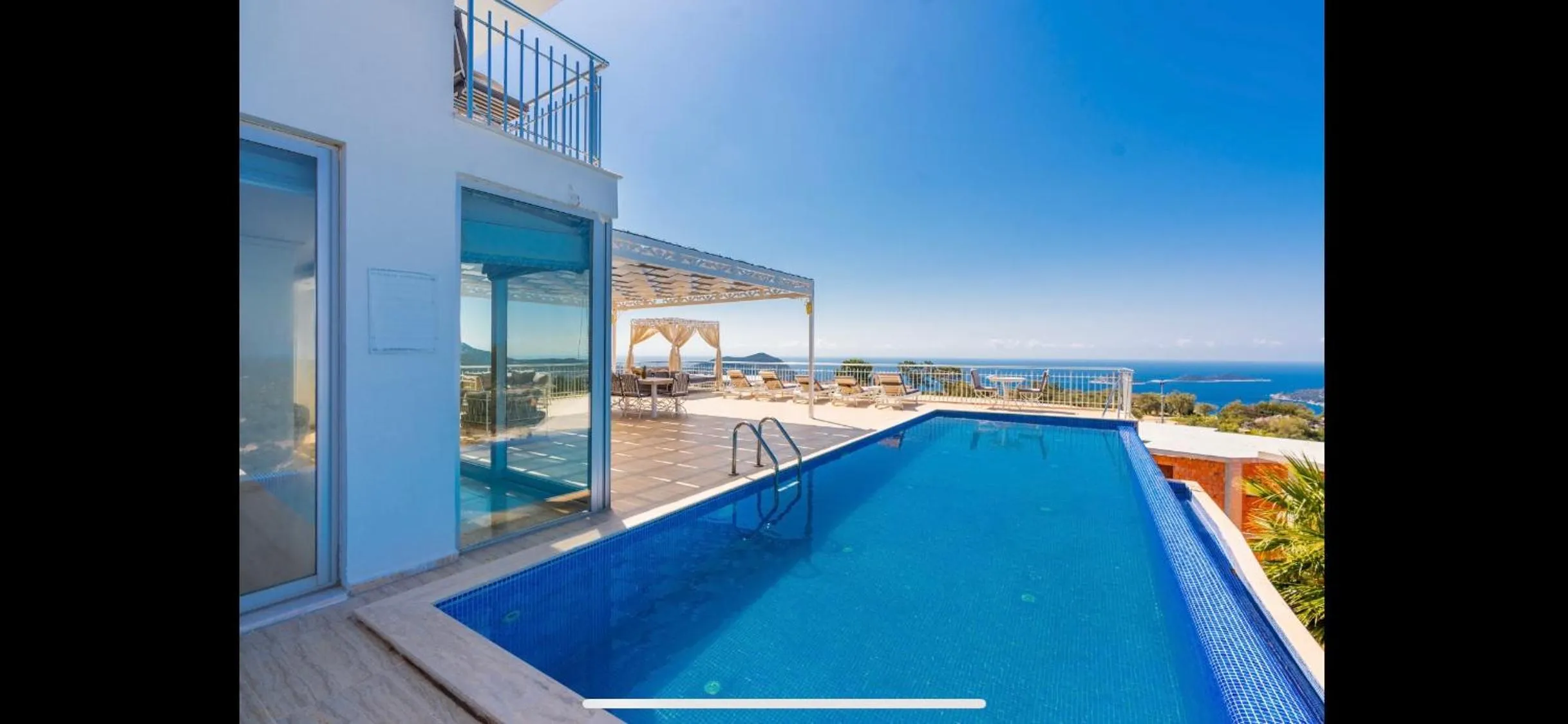 Balcony/Terrace in Infinity Villa Kalkan