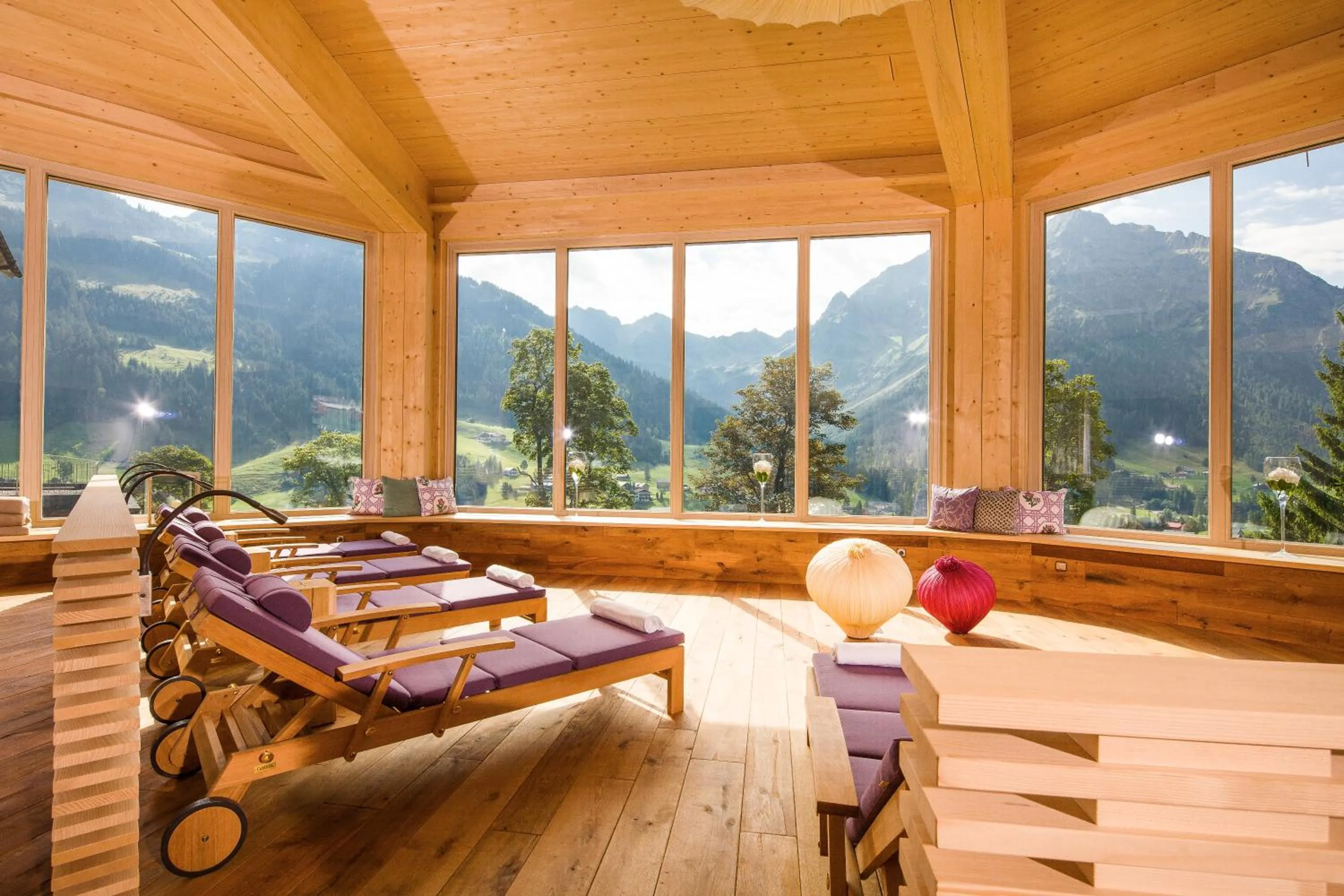 Spa and wellness centre/facilities in Haller's Geniesserhotel