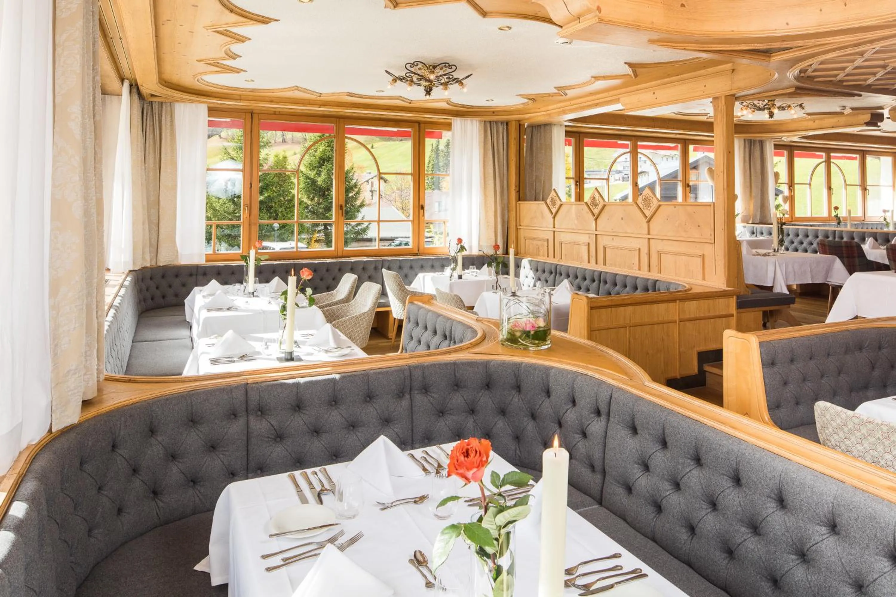 Restaurant/places to eat in Haller's Geniesserhotel