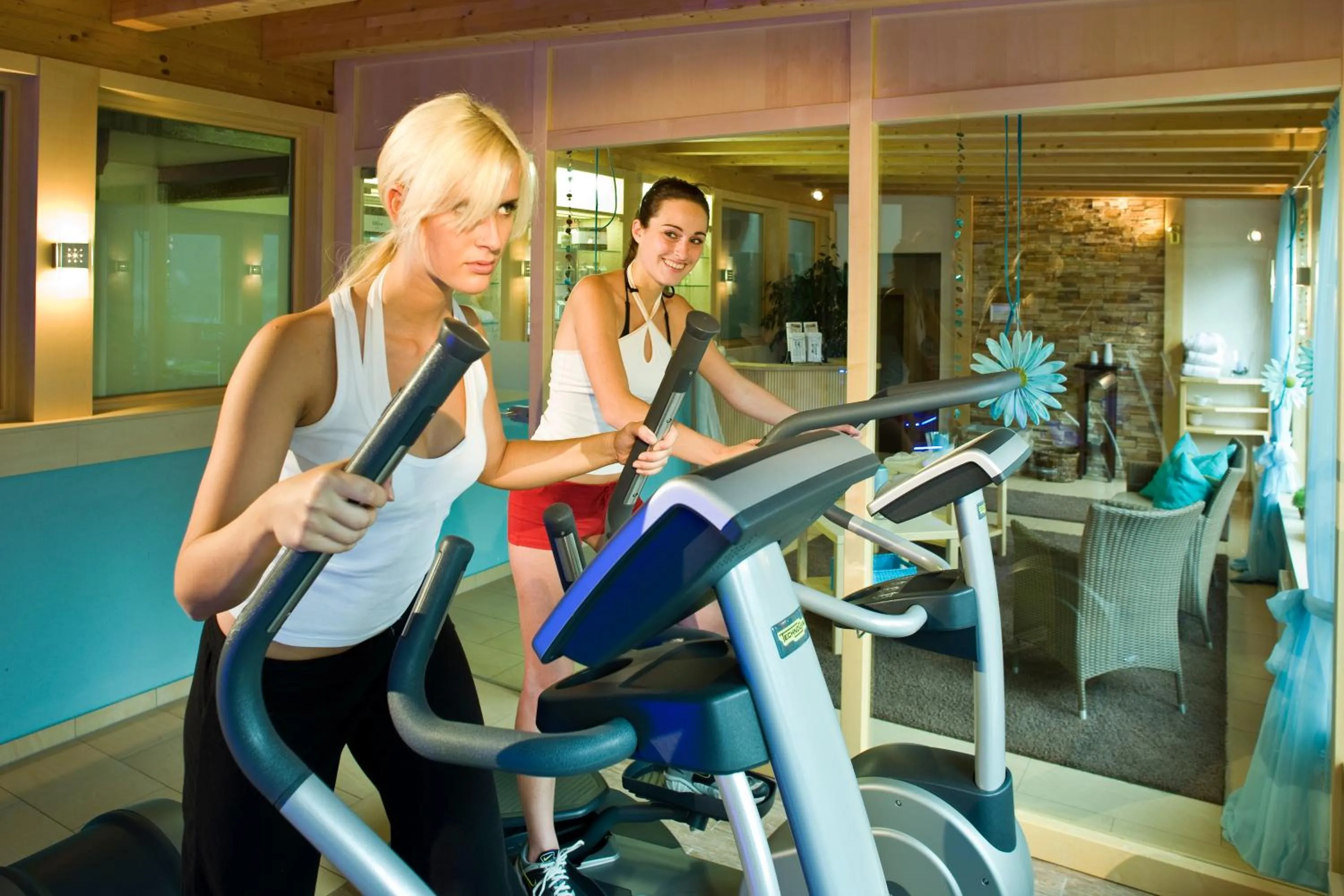 Fitness centre/facilities in Haller's Geniesserhotel