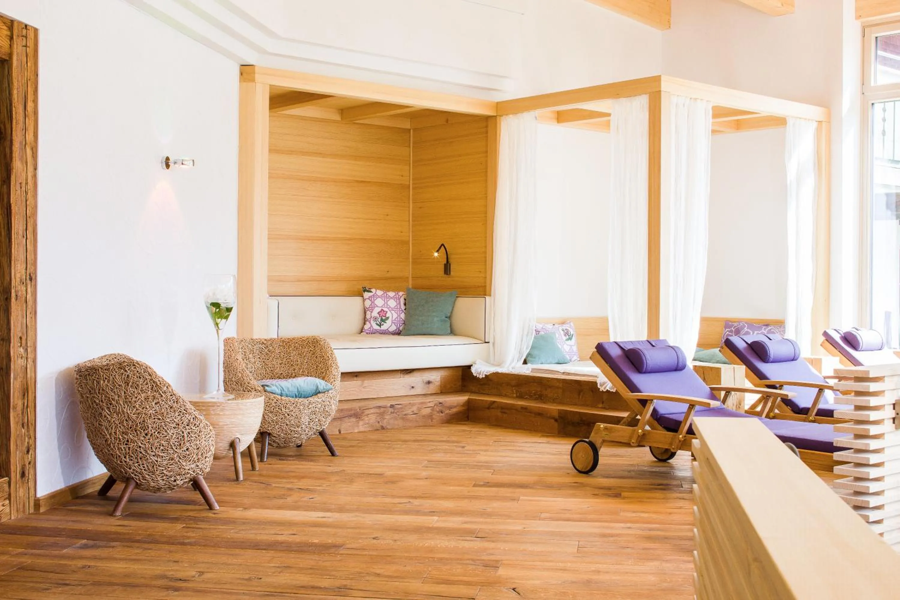 Spa and wellness centre/facilities in Haller's Geniesserhotel