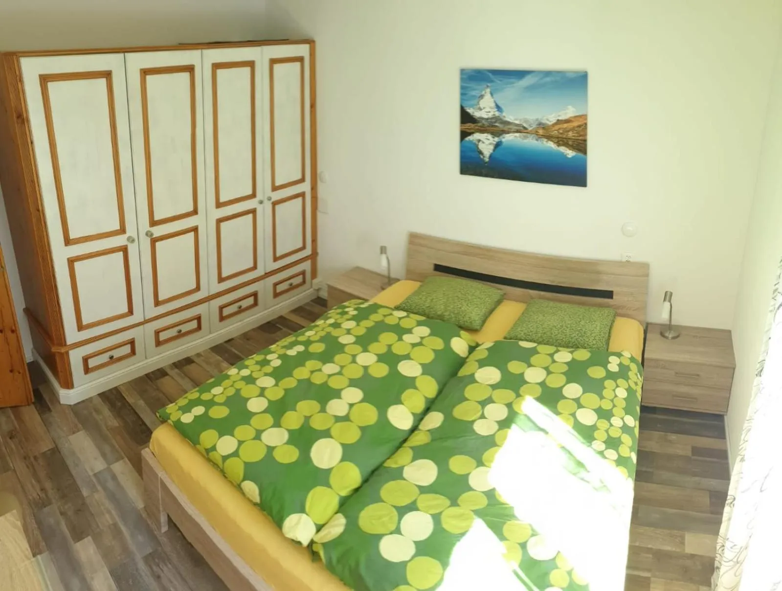 Bedroom, Bed in Haus St.Martin