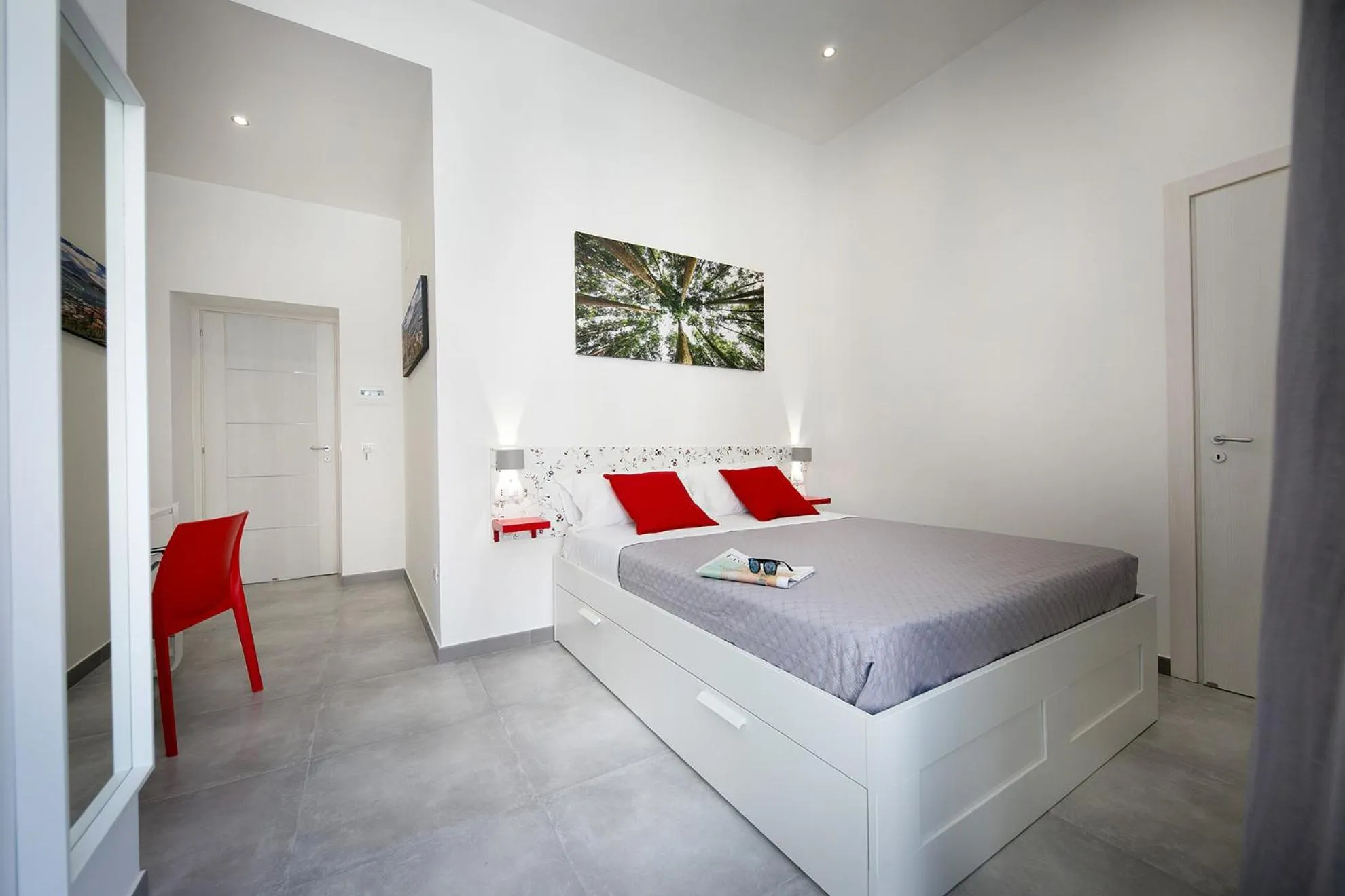 Bed in President Suites