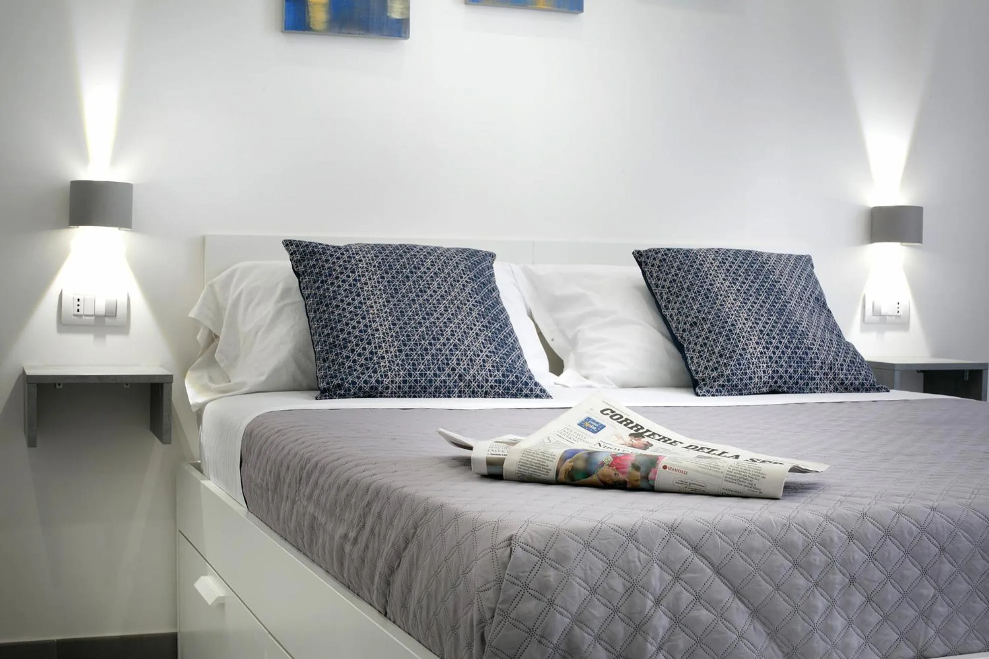 Bed in President Suites