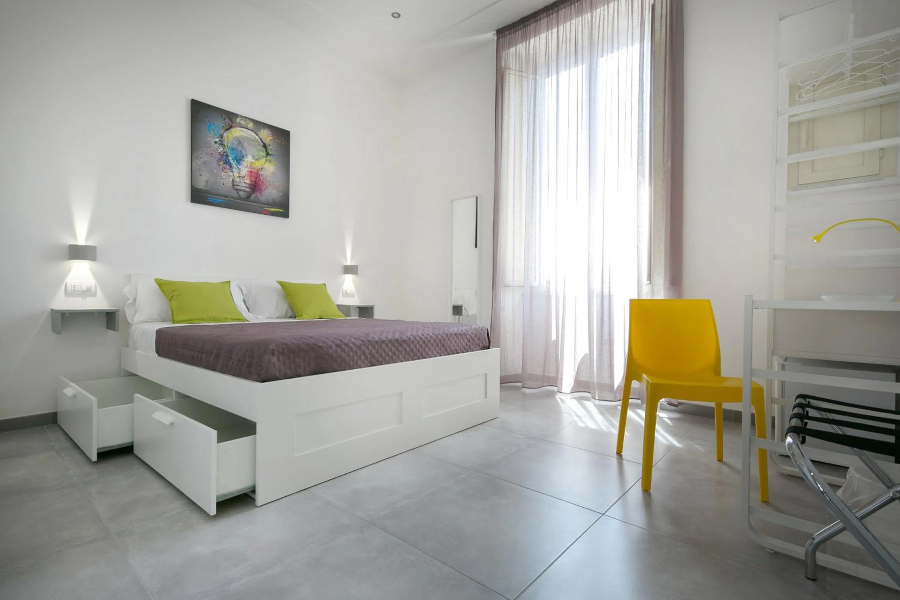 Bed in President Suites