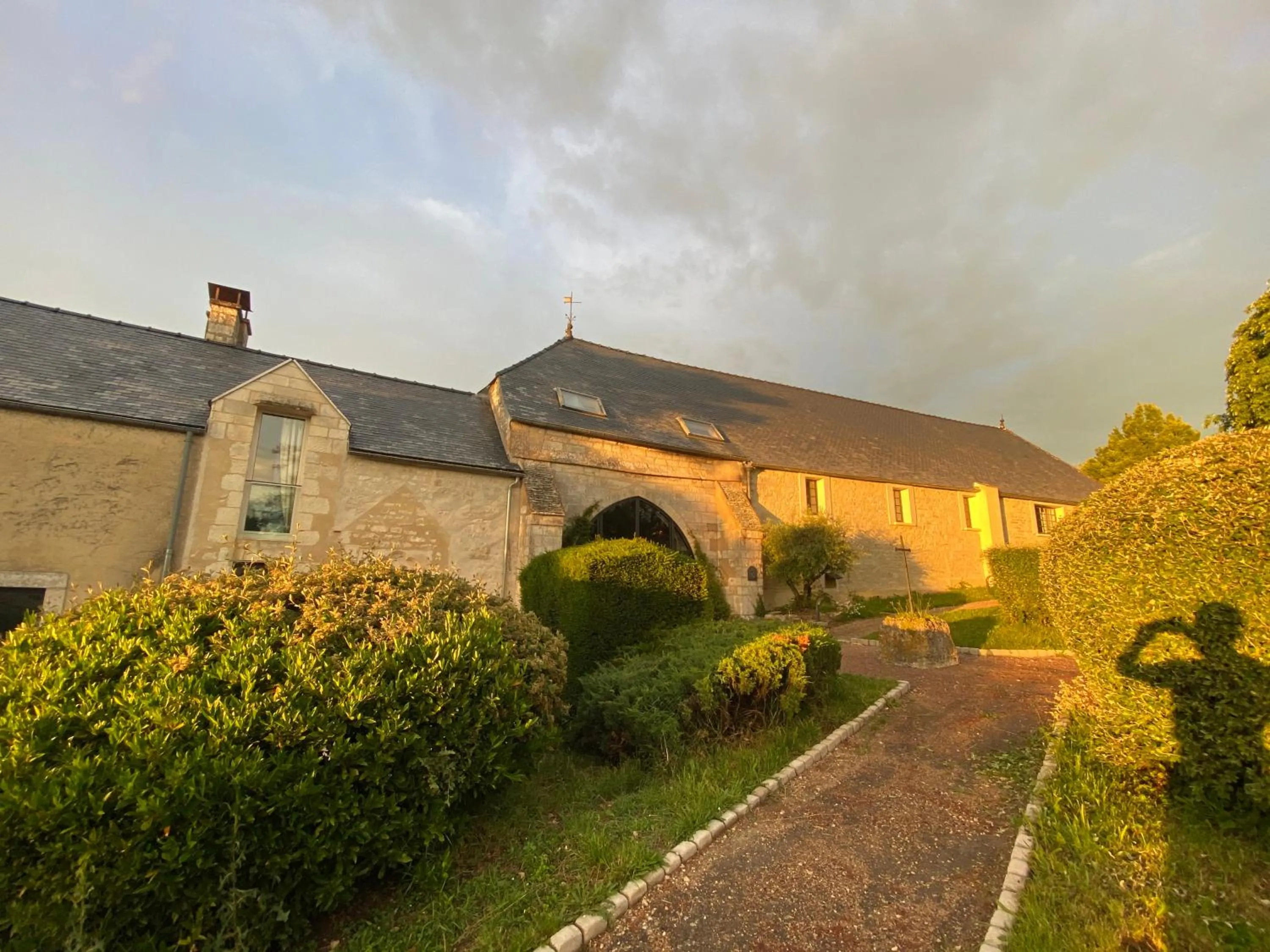 Facade/entrance in L'abbaye Saint Michel