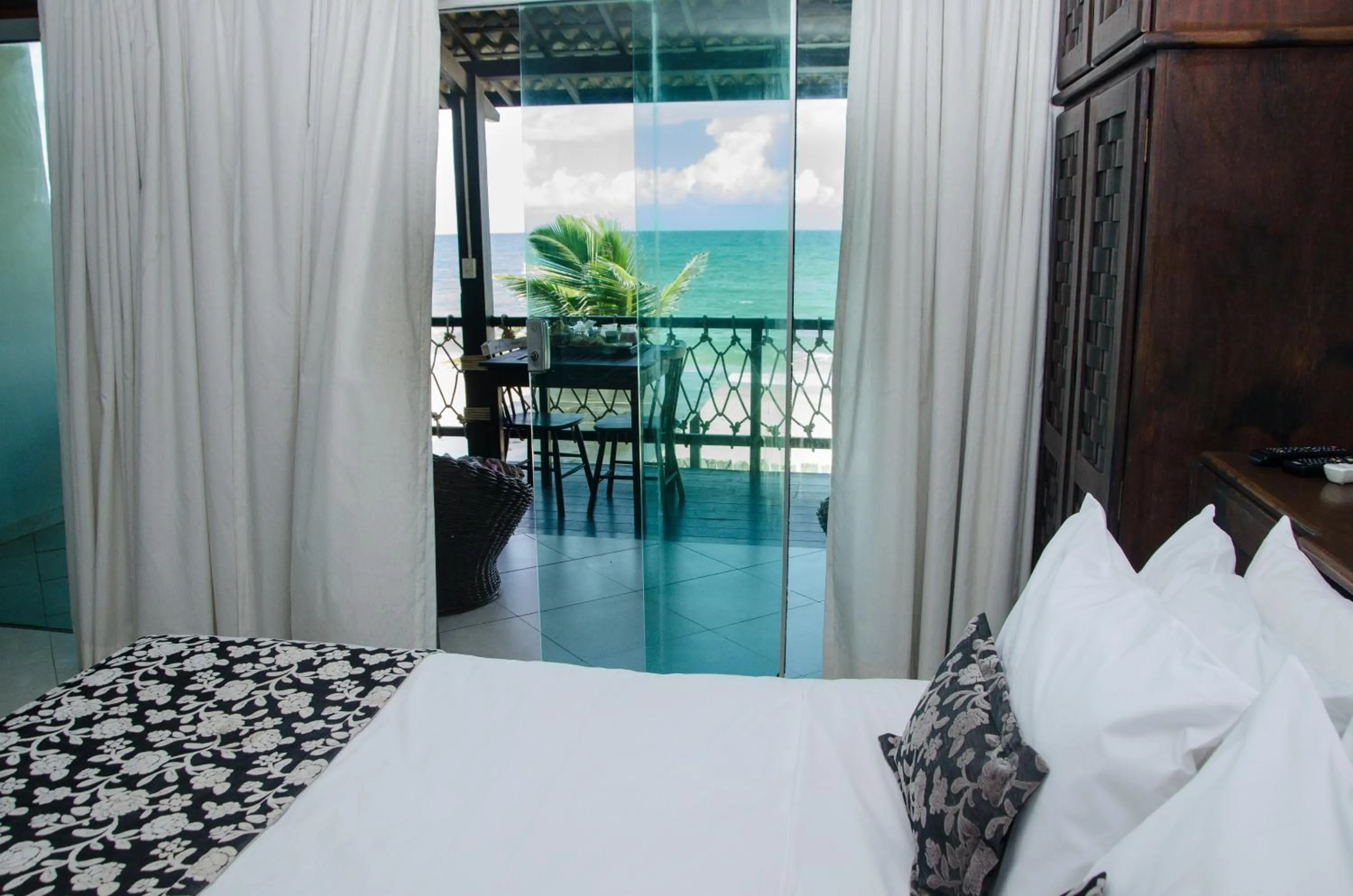 Deluxe Double Room with Spa Bath and Sea View in Pousada Maracabana Spa