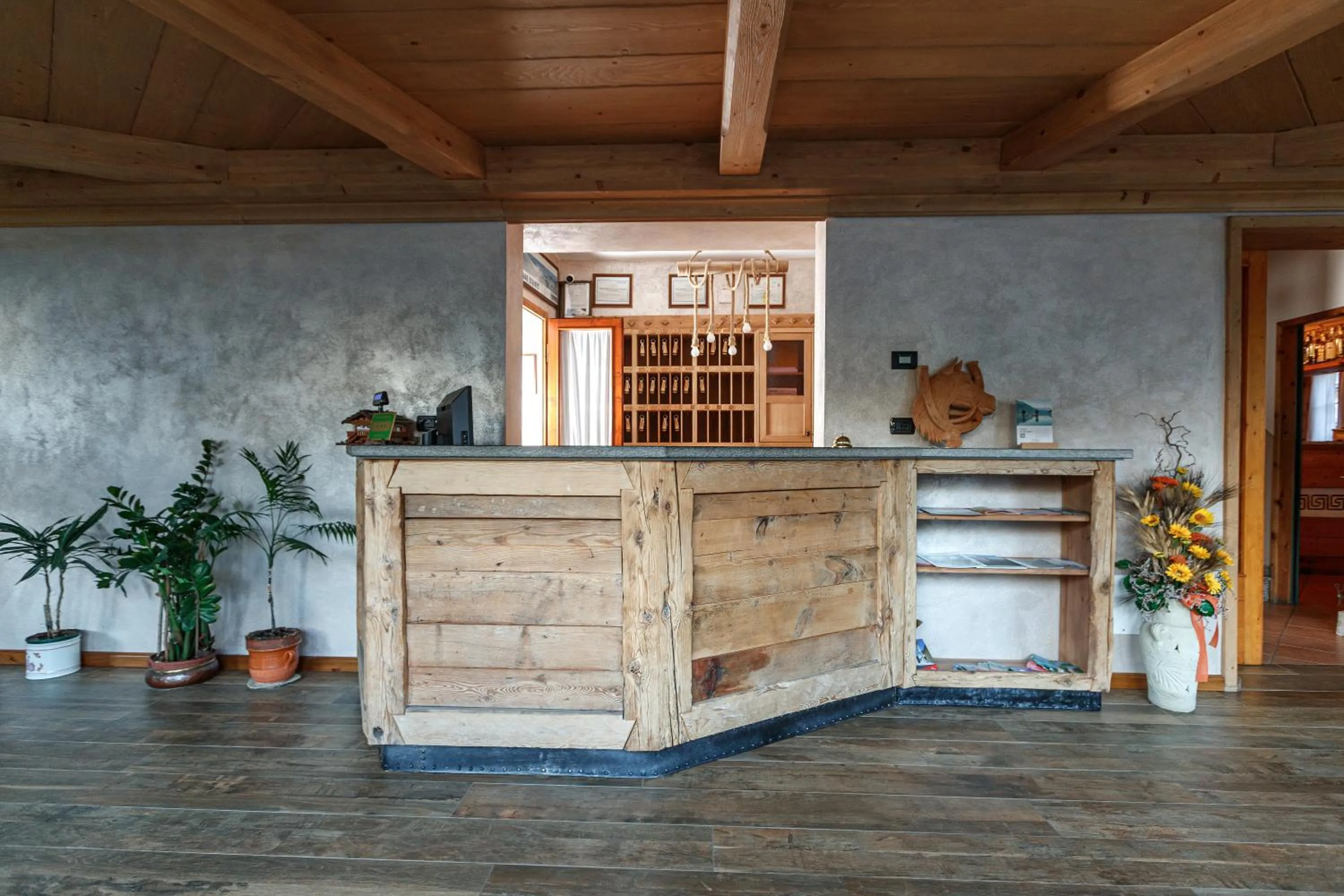 Lobby or reception in Hotel Villa Rina