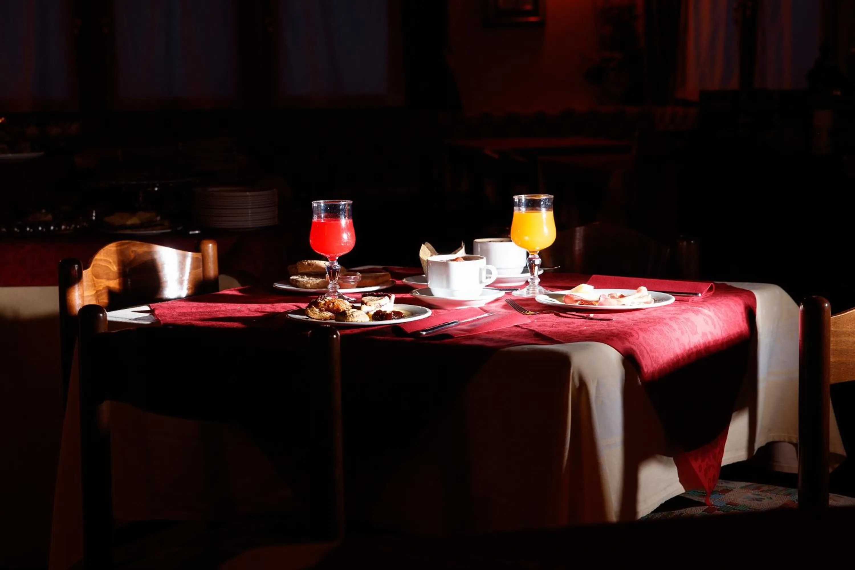 Continental breakfast in Hotel Villa Rina