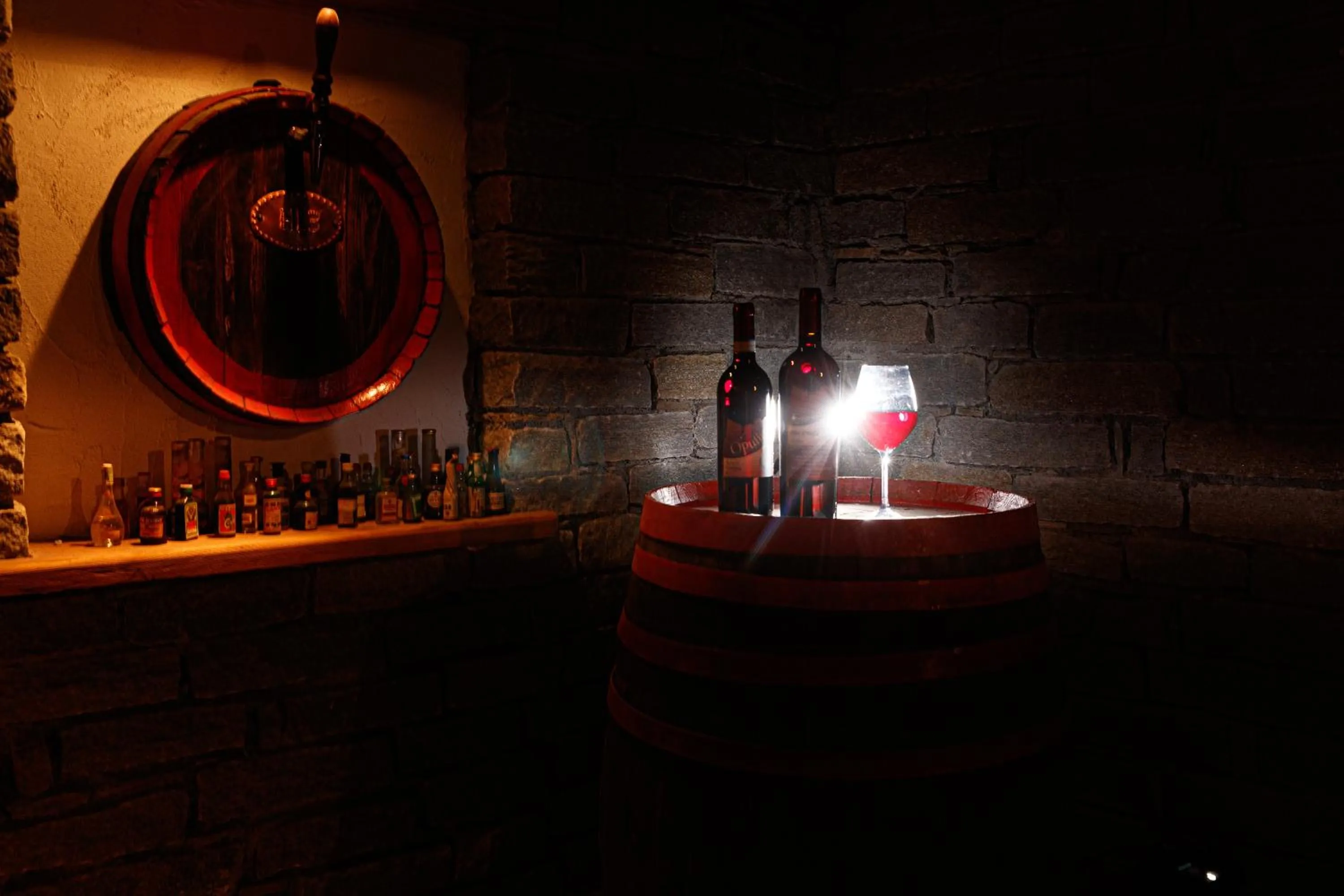 Alcoholic drinks in Hotel Villa Rina