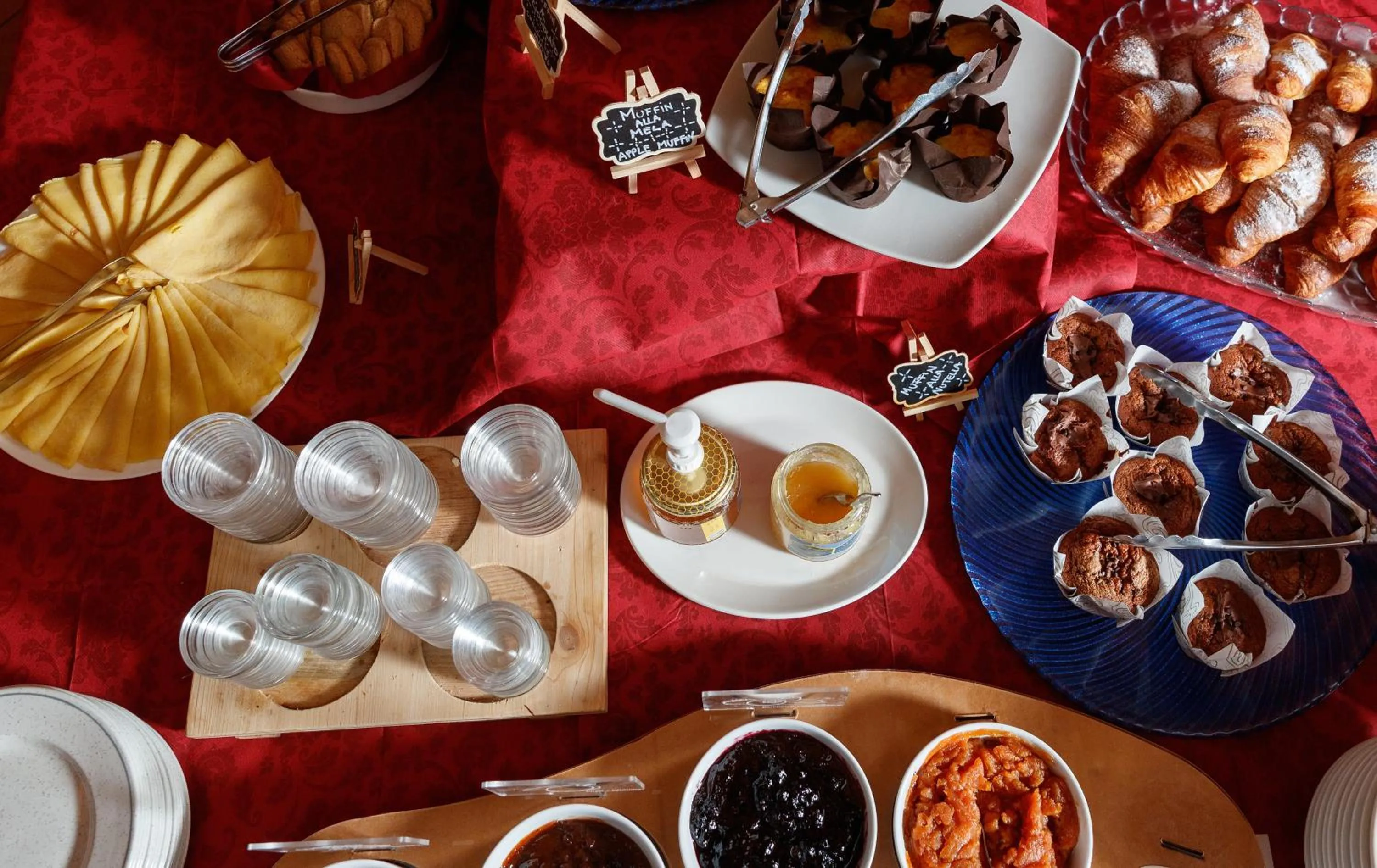 Food in Hotel Villa Rina