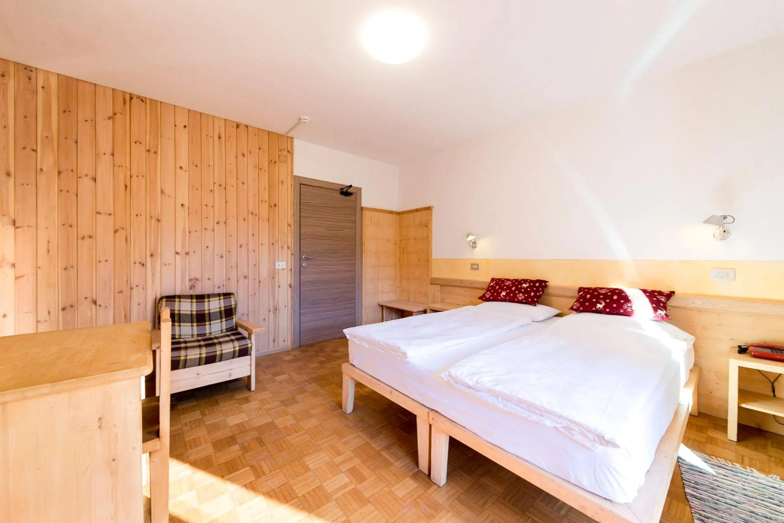 Bed in Hotel Vallecetta